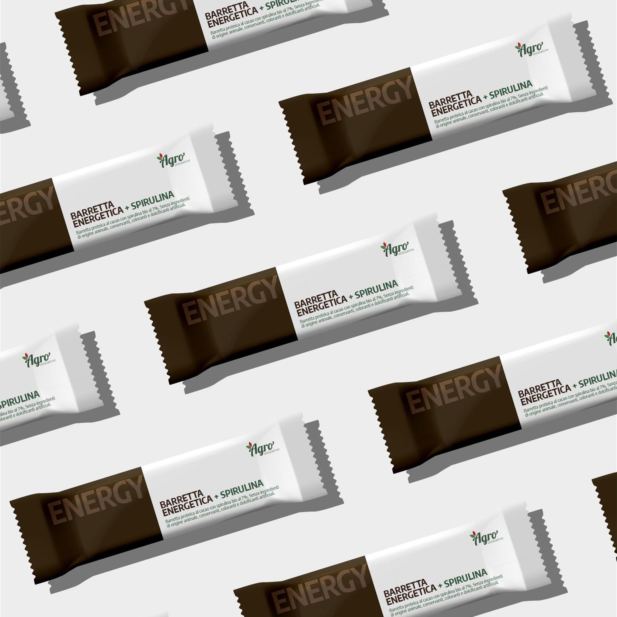 Agroiniziative
Energy barretta
energetica con
Spirulina 7% (10pz)