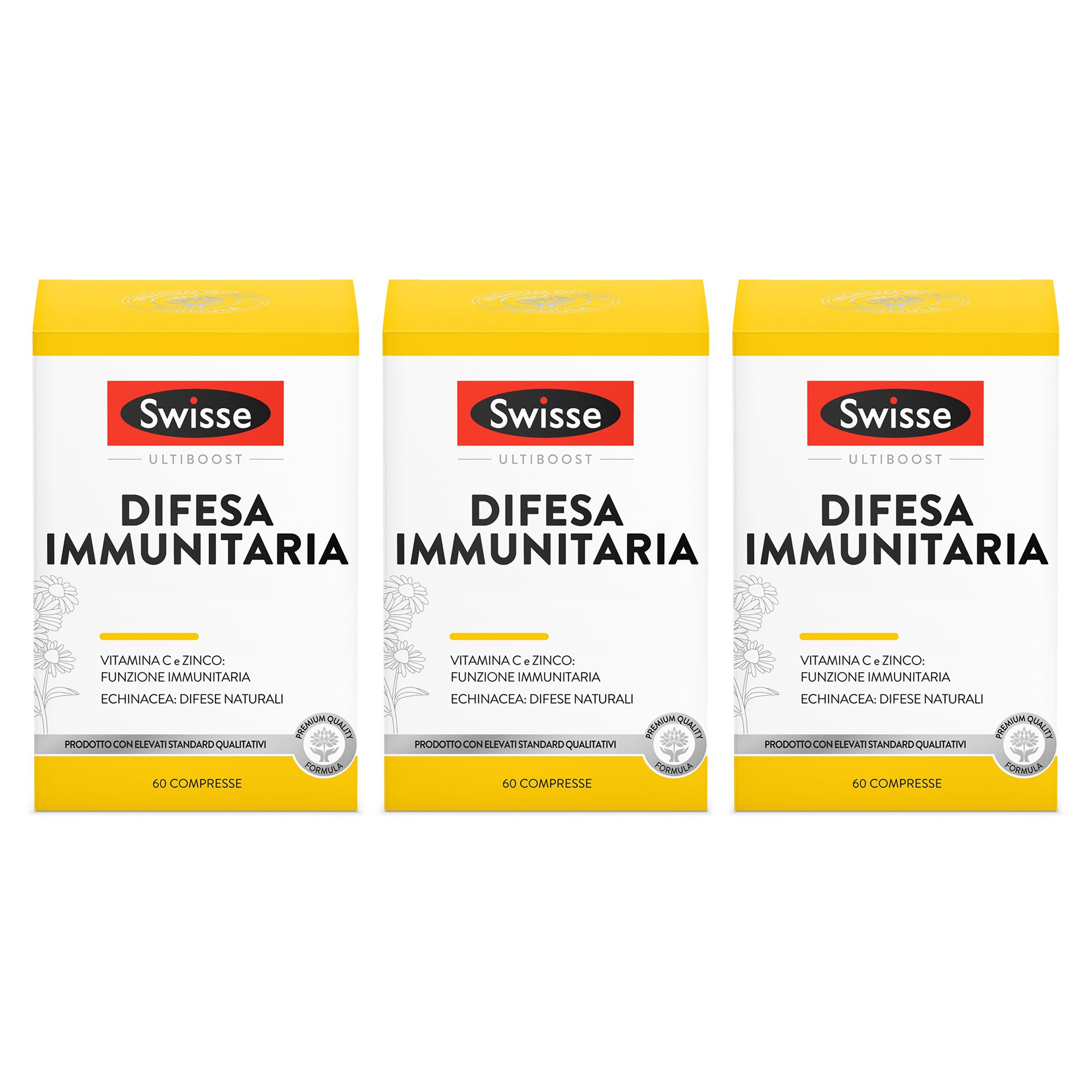 Swisse
Difesa Immunitaria
Integratore
alimentare (3x60cpr)