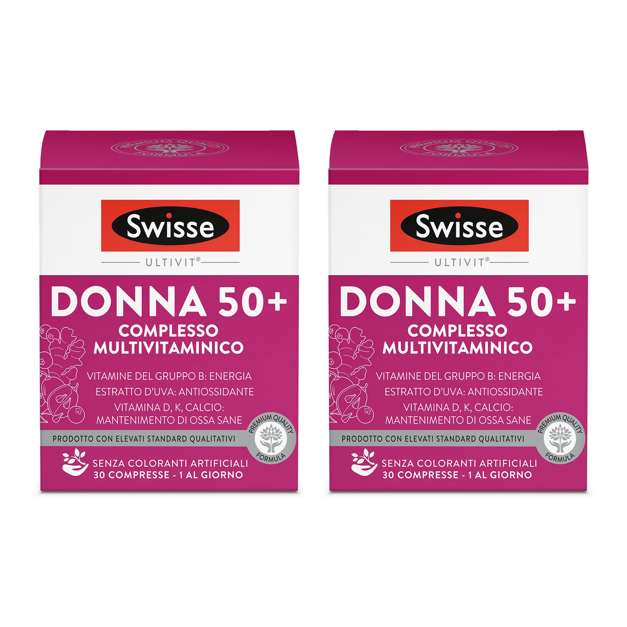 Swisse
Donna 50+
multivitaminico
integratore (2x30cpr)