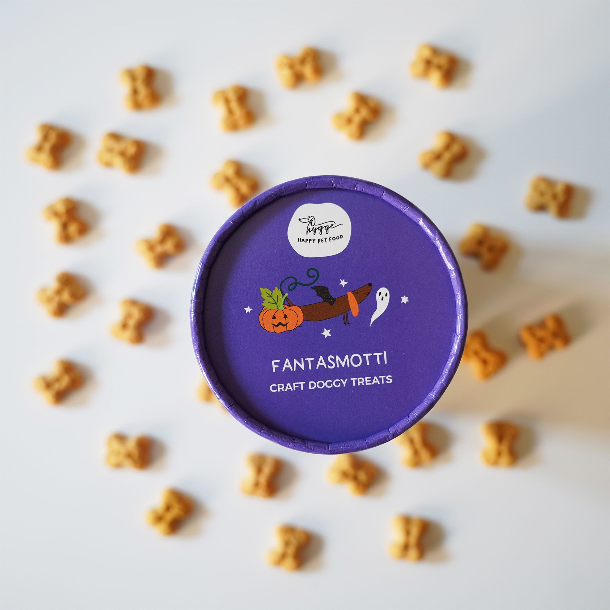 Hygge
Biscotti per cani
Fantasmotti (3x100g)