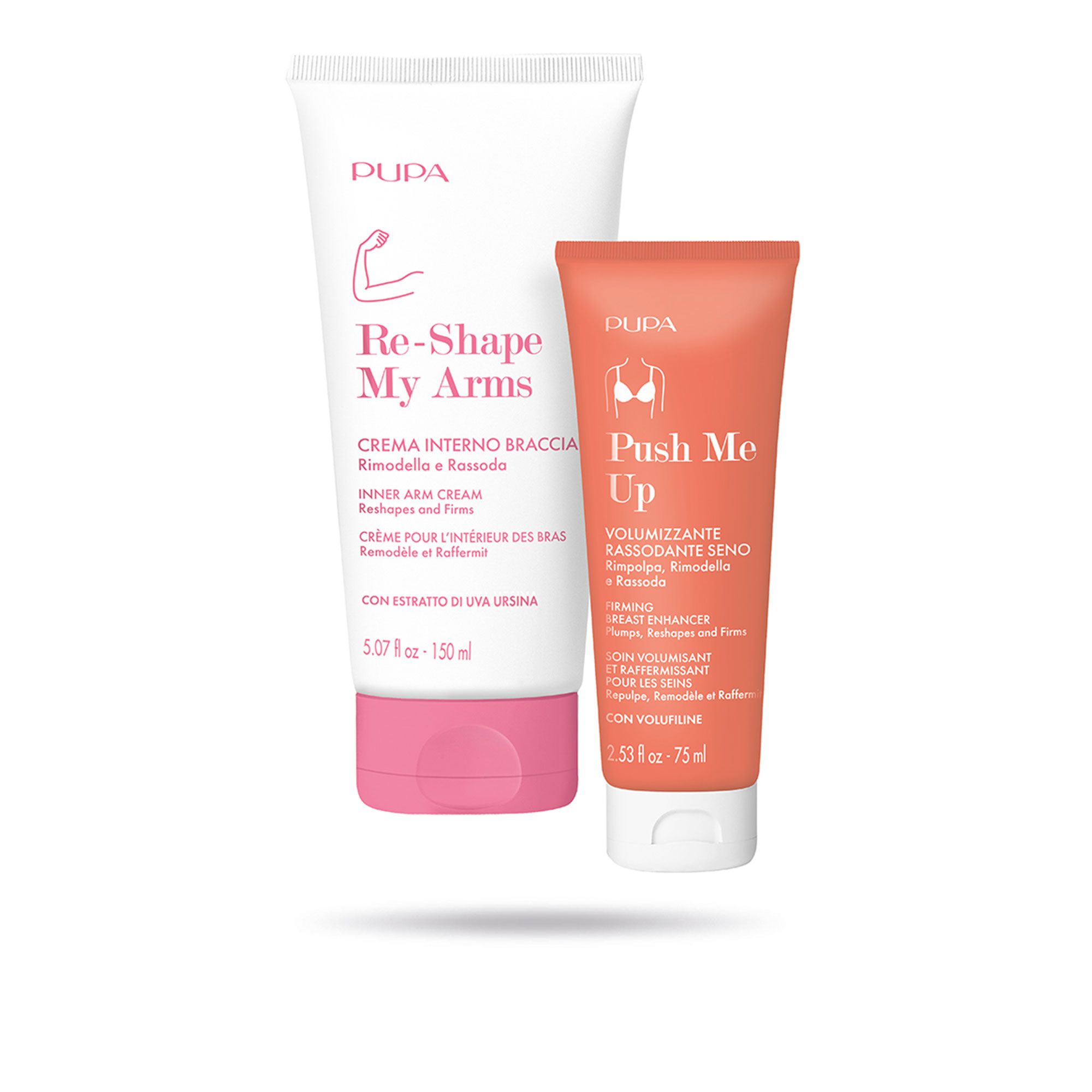 PUPA Milano
Crema Volumizzante
Rassodante Seno +
crema braccia