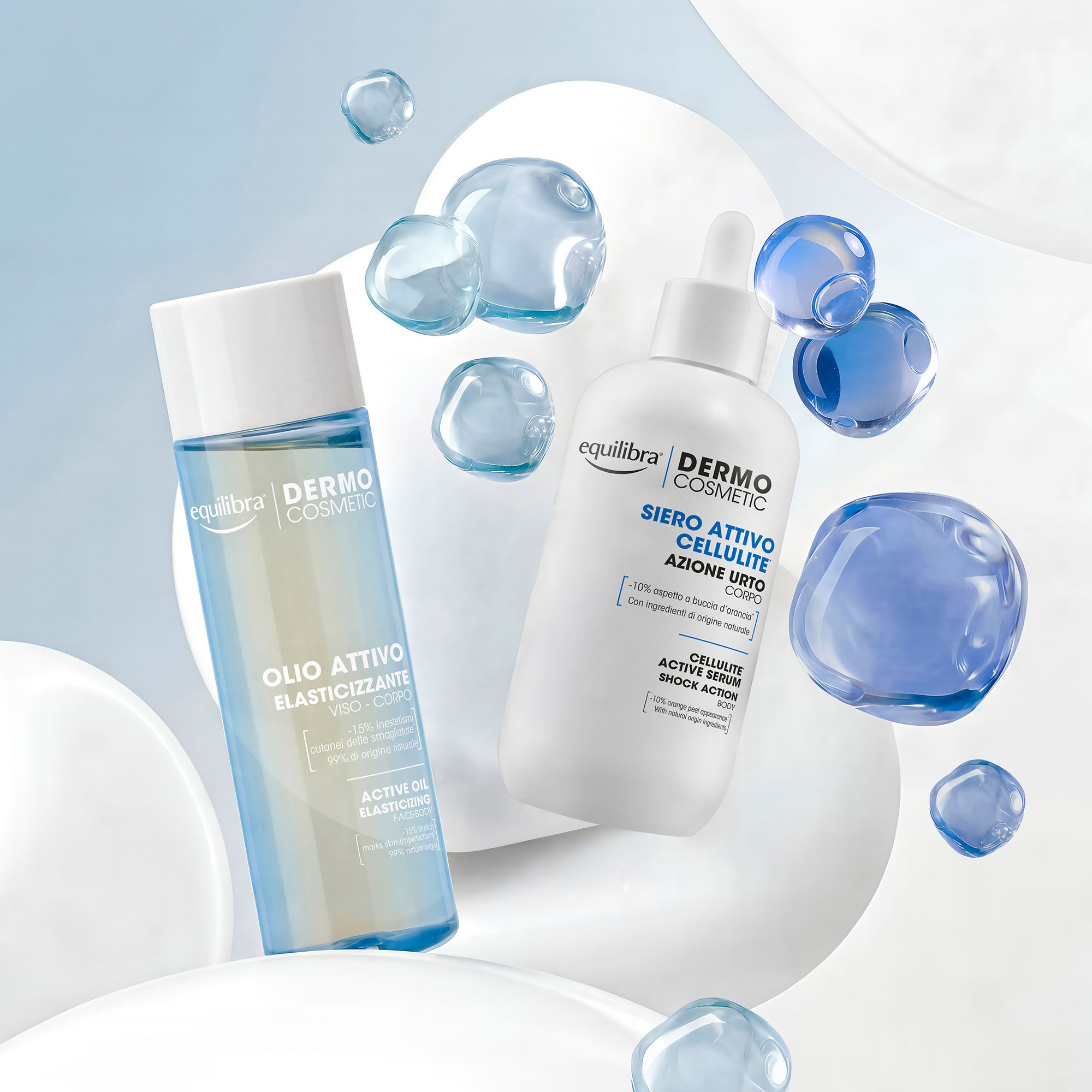 Equilibra®
Dermocosmetic
Siero Attivo (200ml)
+ Olio Attivo (200ml)
