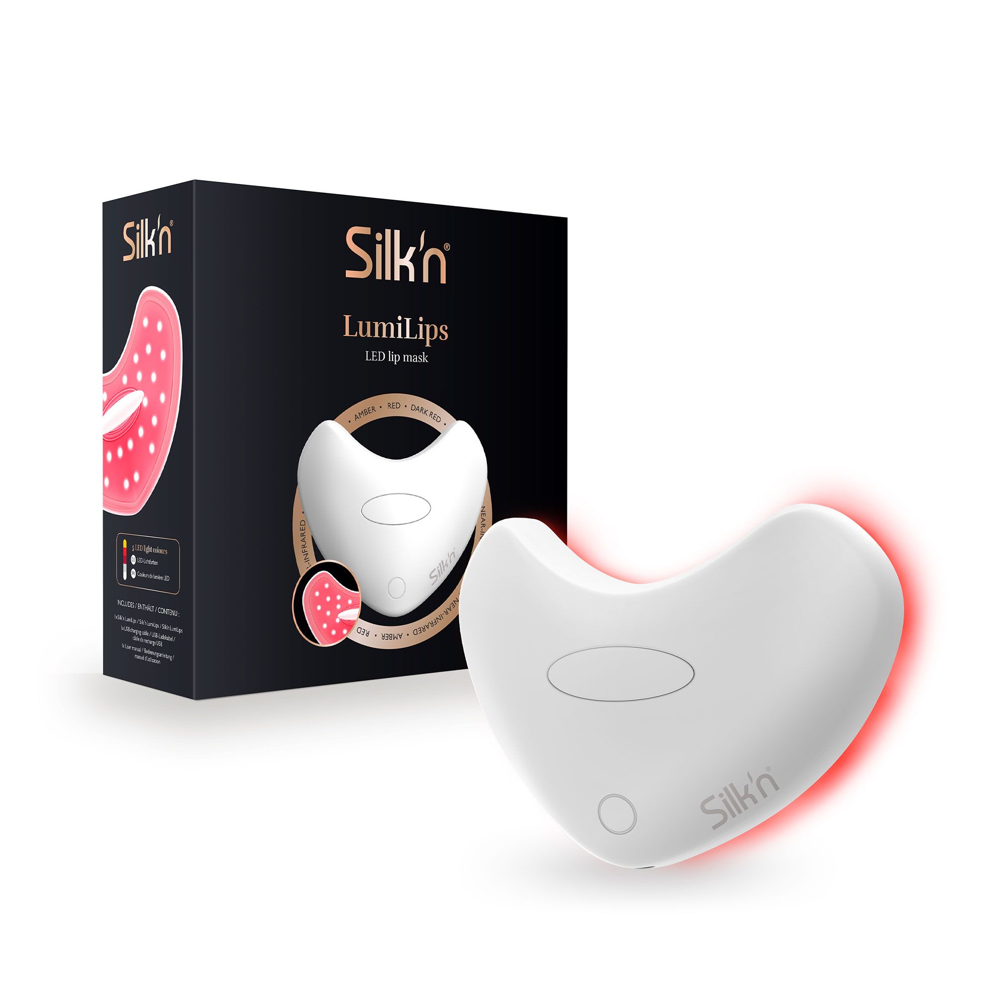 Silk'n
Lumilips
Dispositivo levigante
LED per labbra