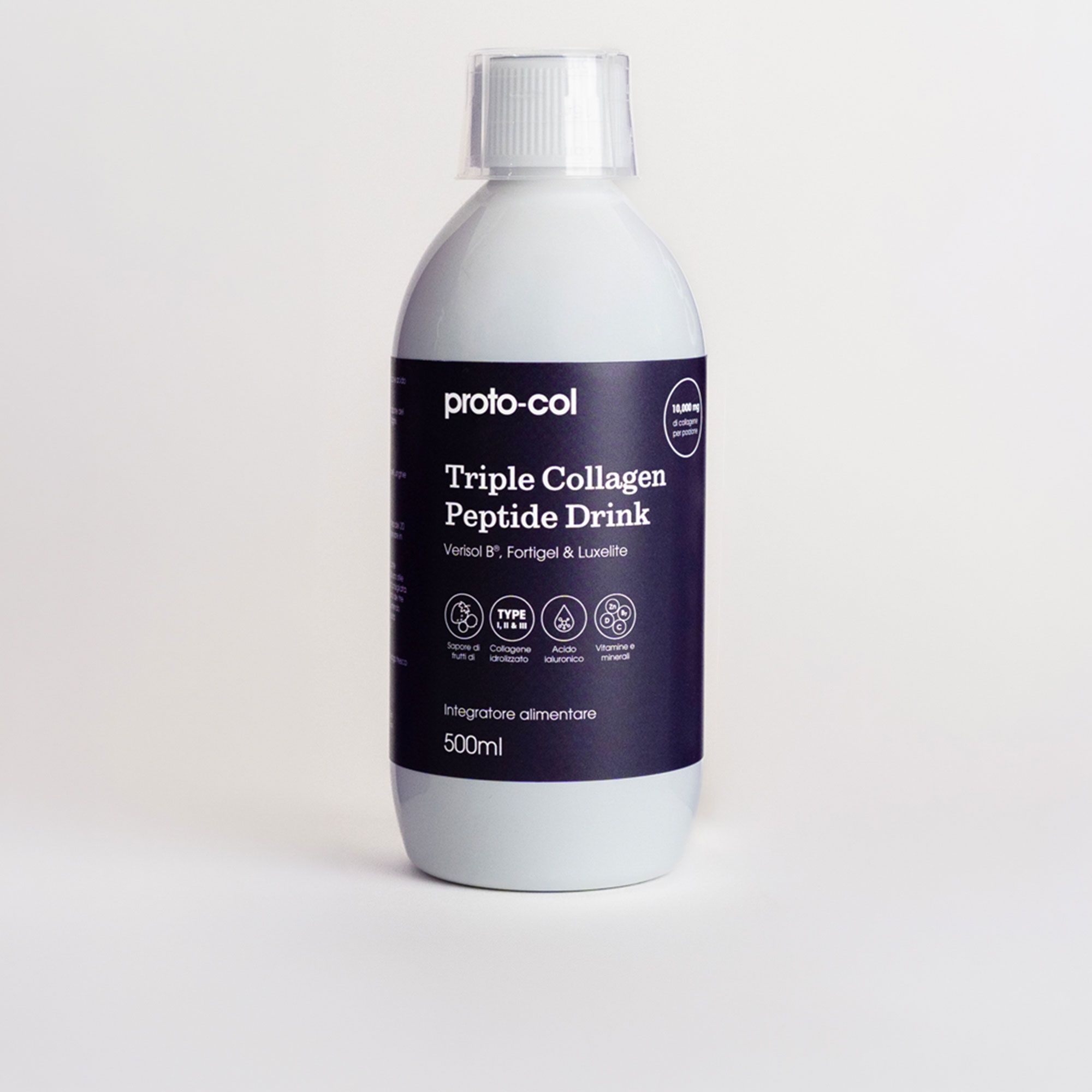 Proto-Col
Integratore
alimentare Peptide
Drink (500ml)