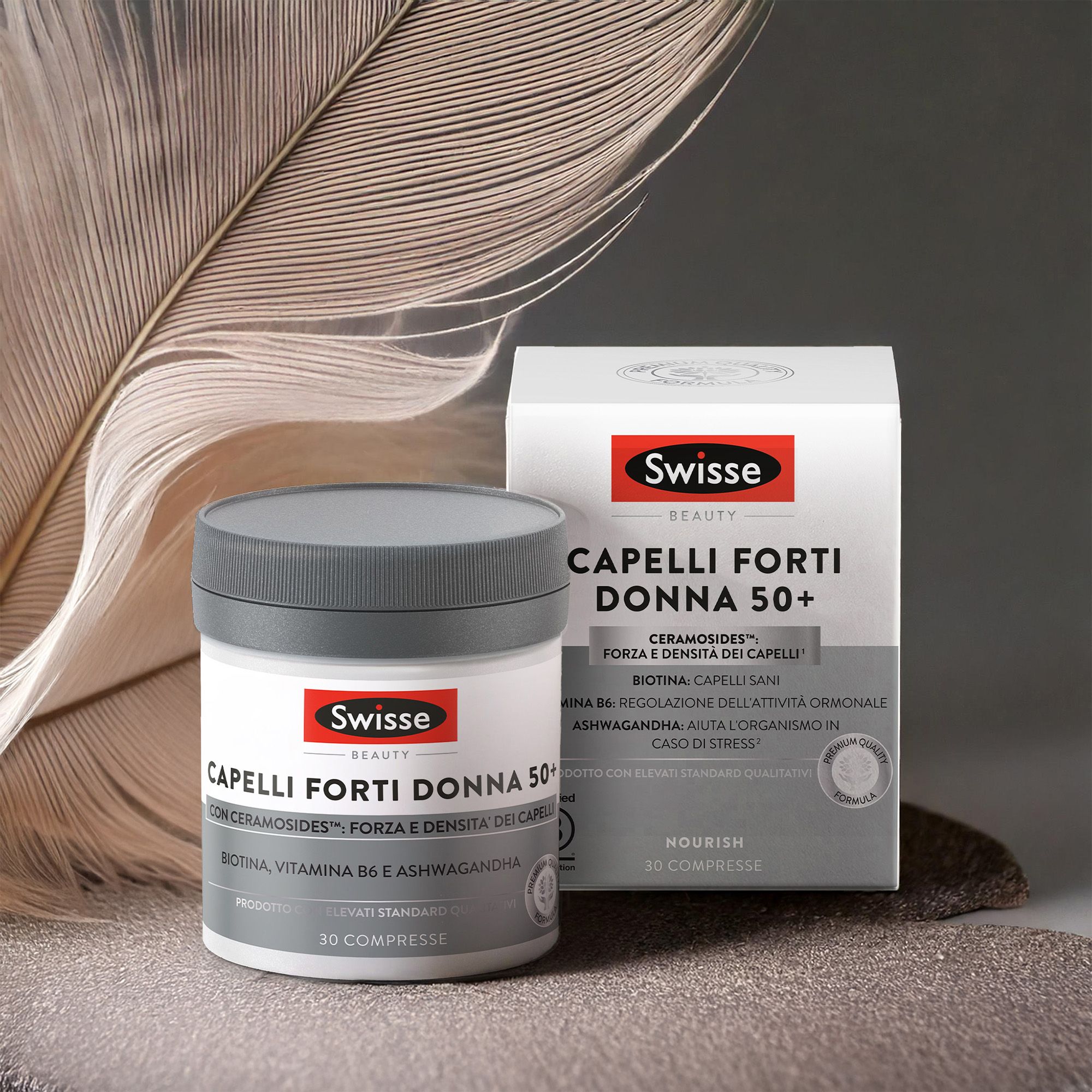 Swisse
Capelli Forti Donna
50+ Integratore
alimentare (30cpr)