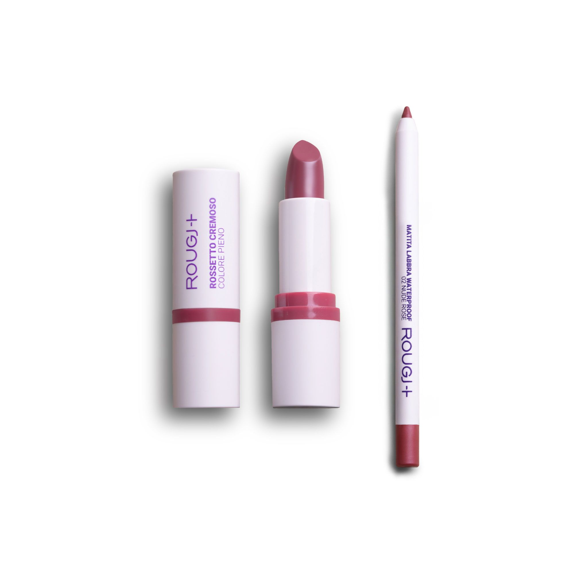 Rougj
Kit labbra Glam
Lips: matita
e rossetto