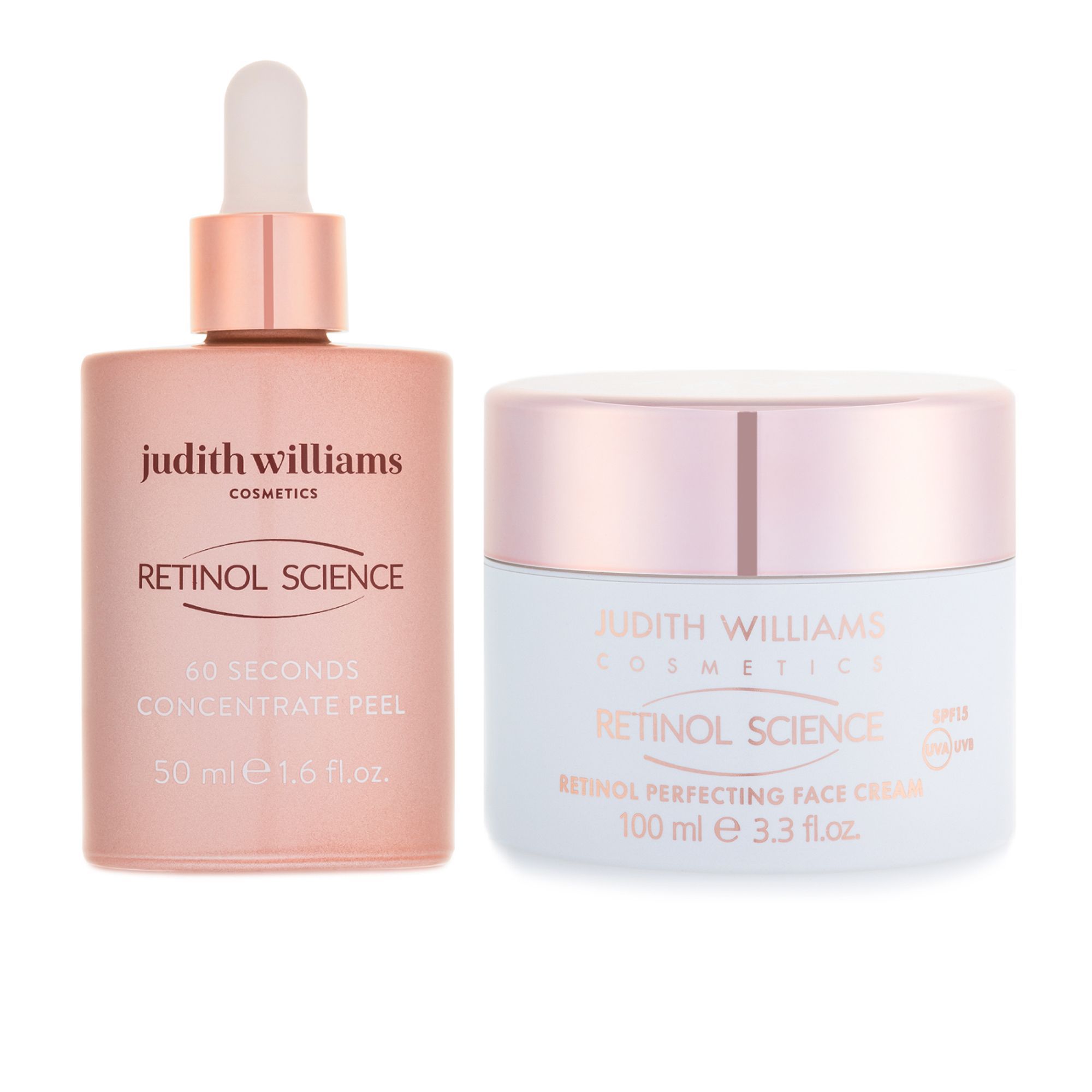 QVC Judith Williams Crema viso e peeling al retinolo