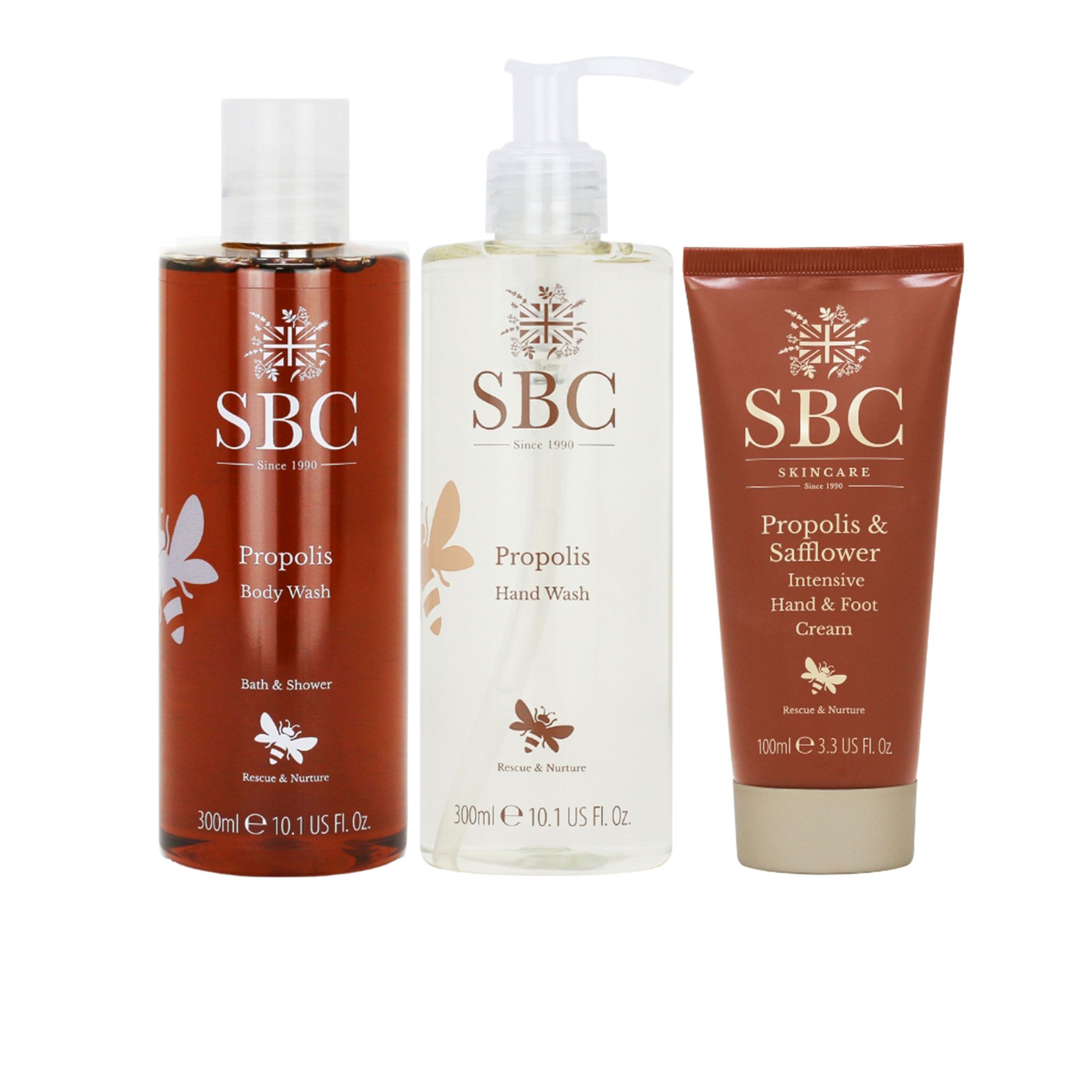 Image of SBC Kit Propolis (3 pz): 2 detergenti + crema mani e piedi061