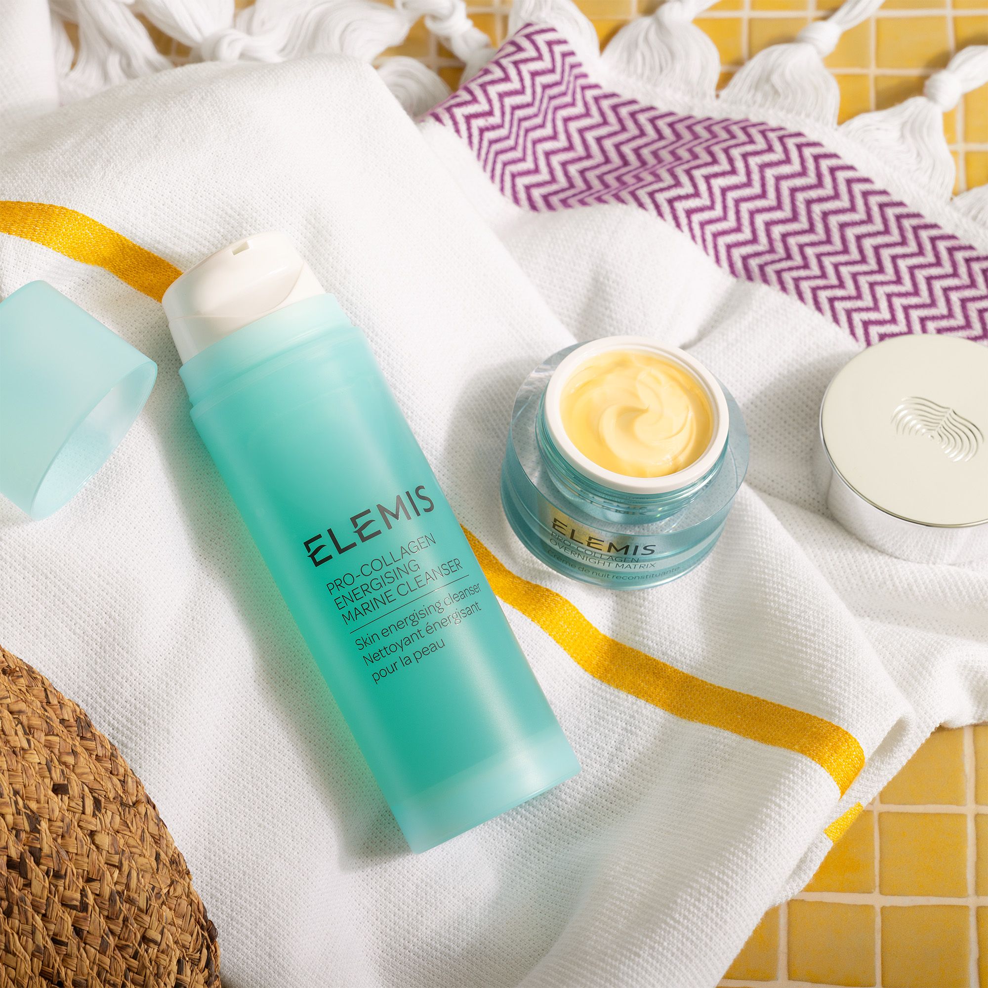 Elemis
Kit Pro-Collagen:
trattamento Matrix
e detergente Marine