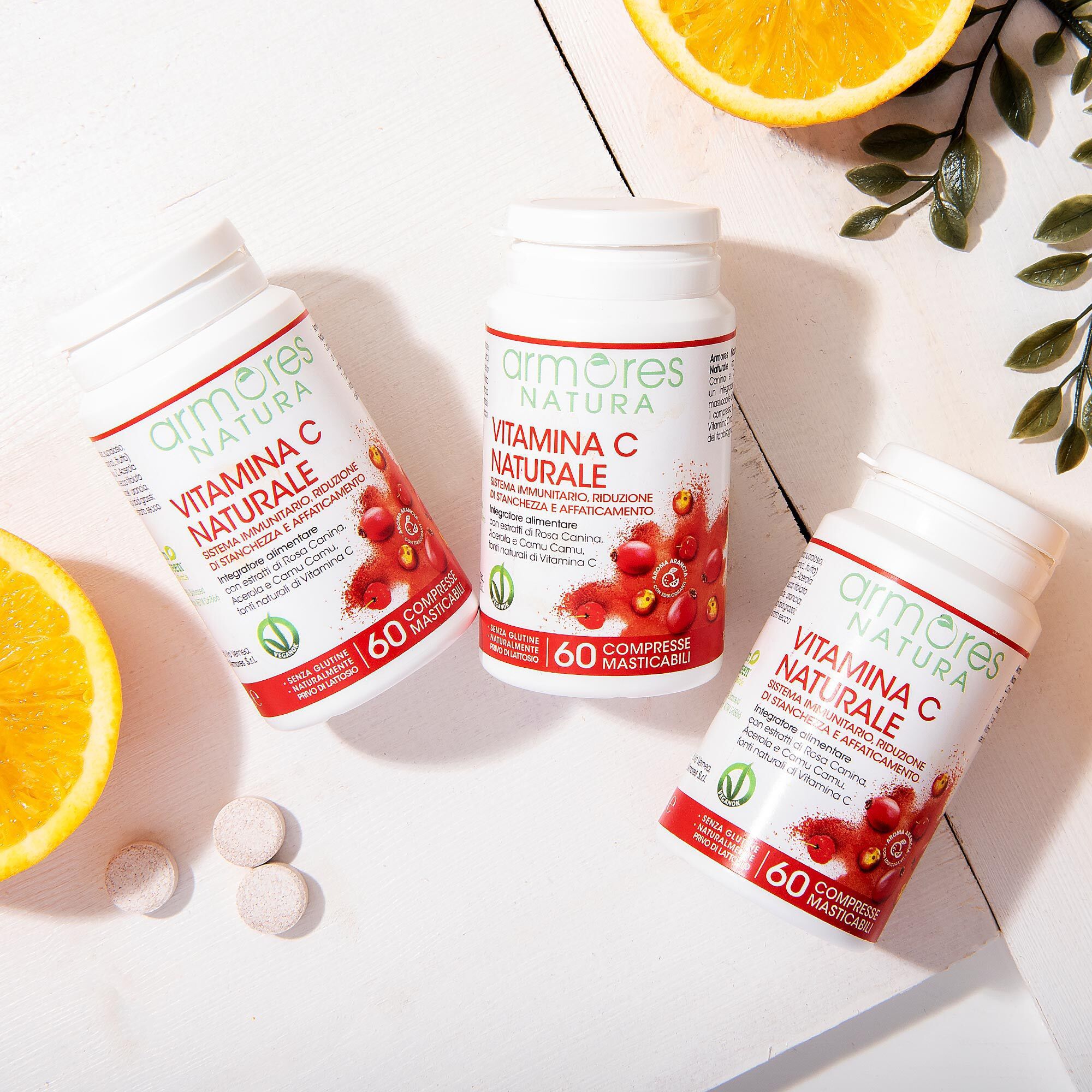 Armores
Vitamina C
Integratore
alimentare (3x60cp)