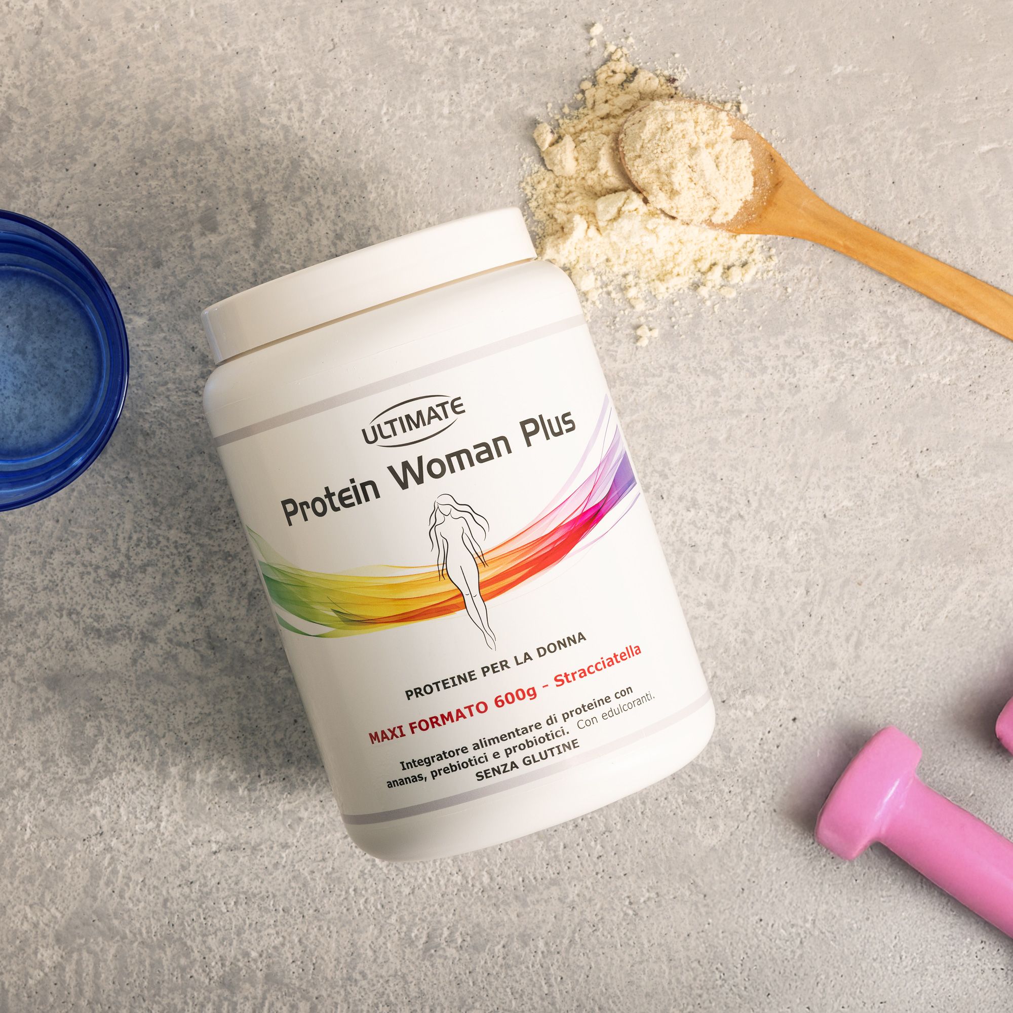 Ultimate
Protein Woman
Plus Integratore
alimentare (600g)