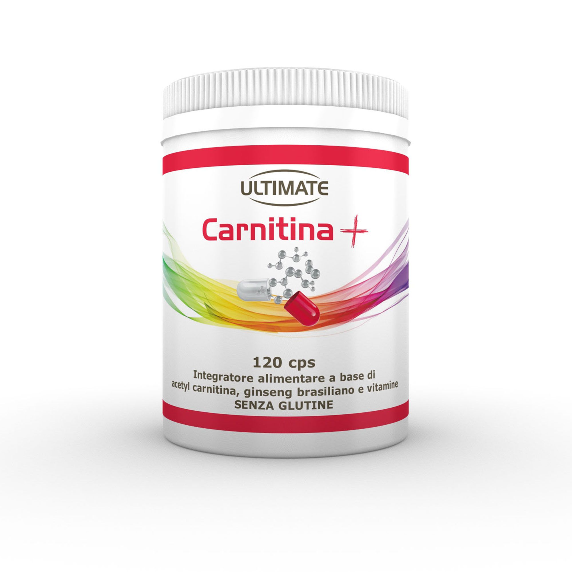 Ultimate
Carnitina+
Integratore
alimentare (120cps)