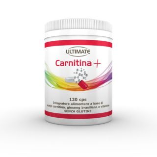 Ultimate
Carnitina+
Integratore
alimentare (120cps)