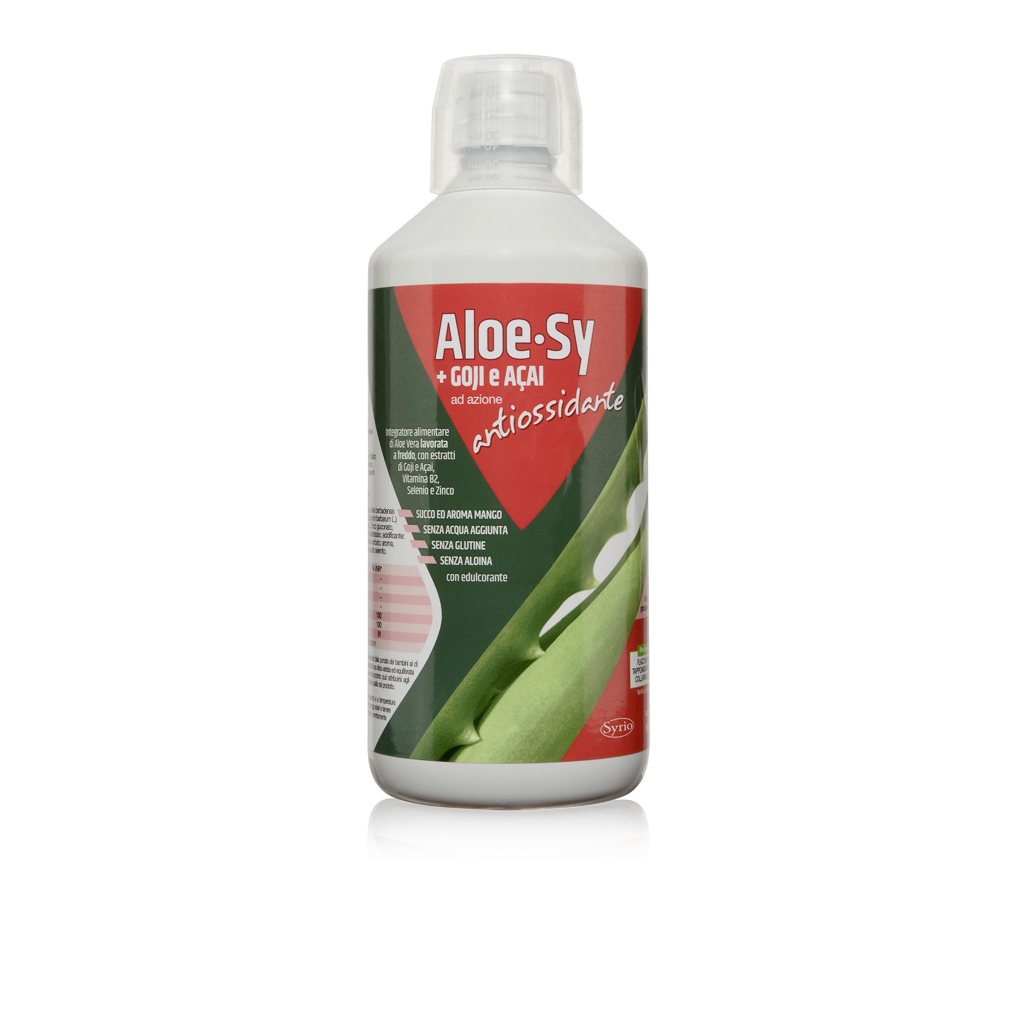 Syrio
Integratore
Aloe-Sy Goji
e Açai (1000 ml)
