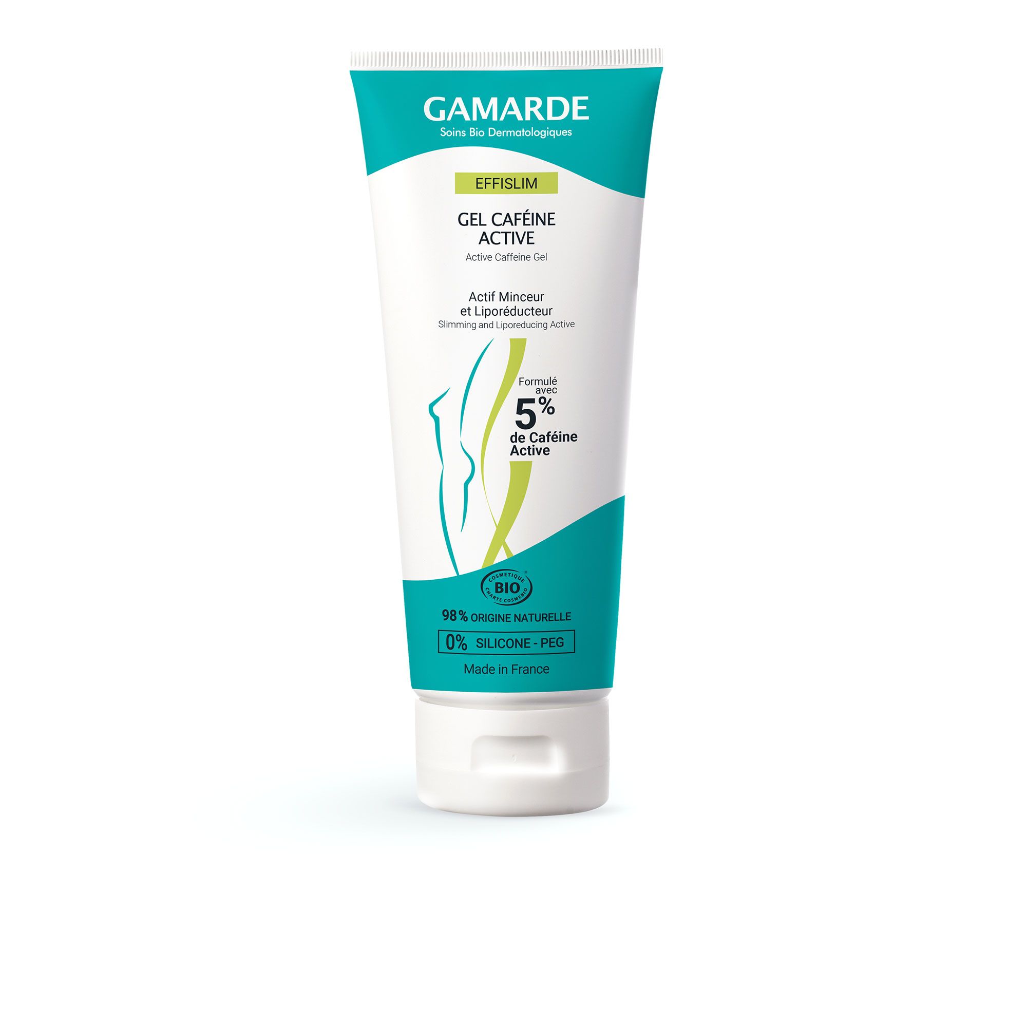 Gamarde
Gel Attivo corpo
Effislim con il 5%
di Caffeina (200ml)