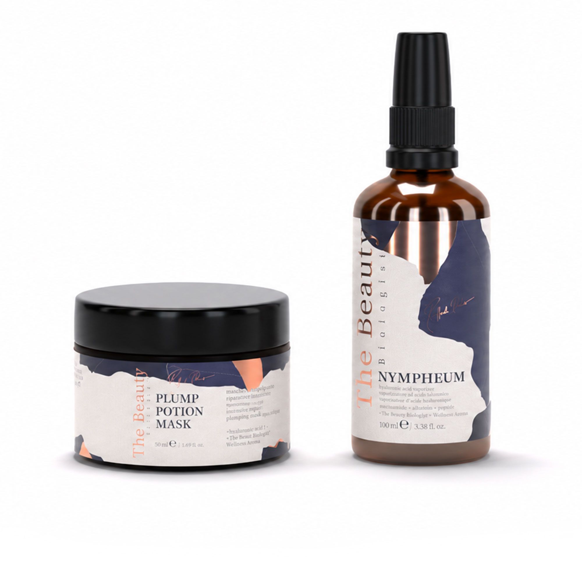 The Beauty Biologist Acido ialuronico Spray (100ml) + maschera Plump (50ml)