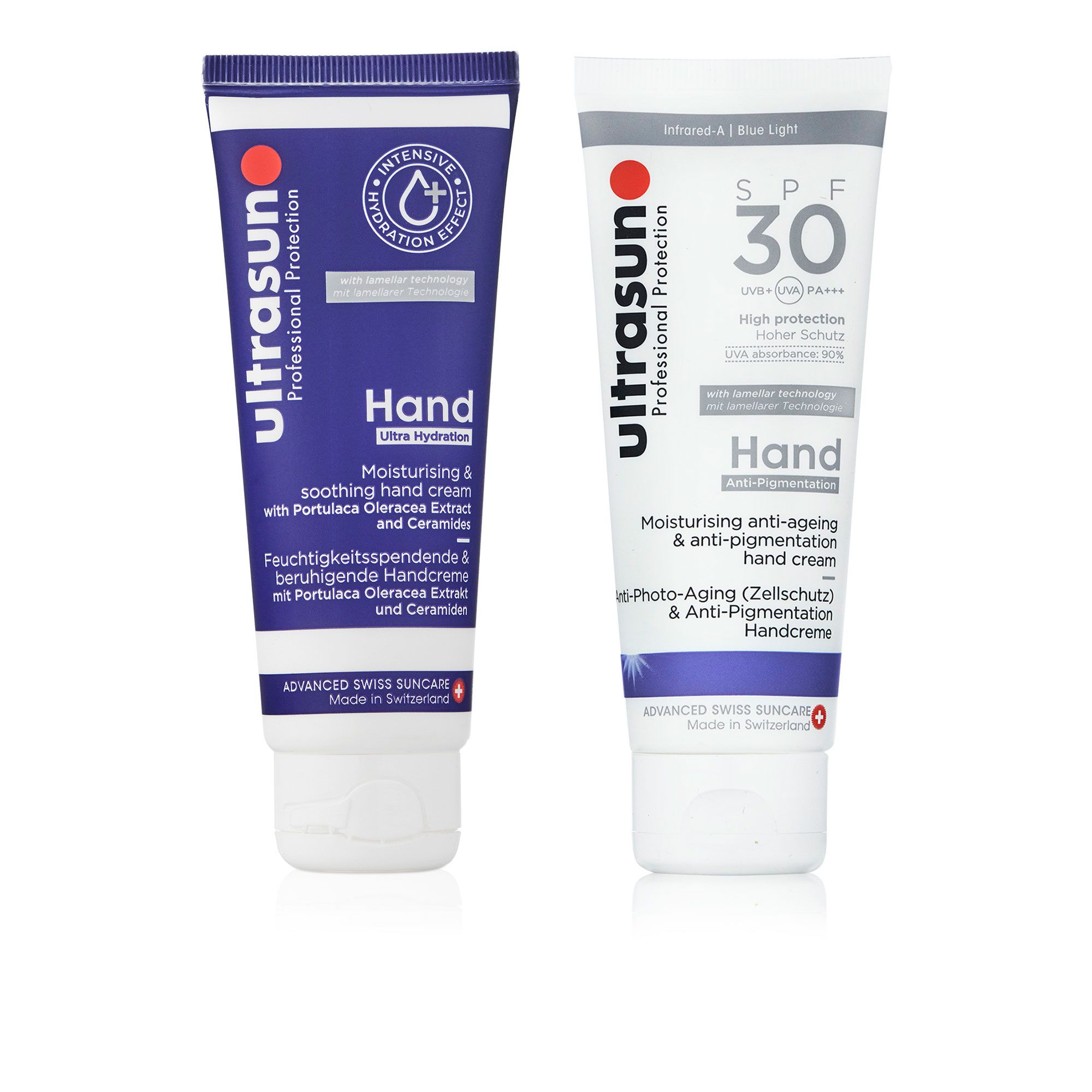 Ultrasun
Kit mani: crema
idratante (75 ml) e
crema SPF30 (75 ml)