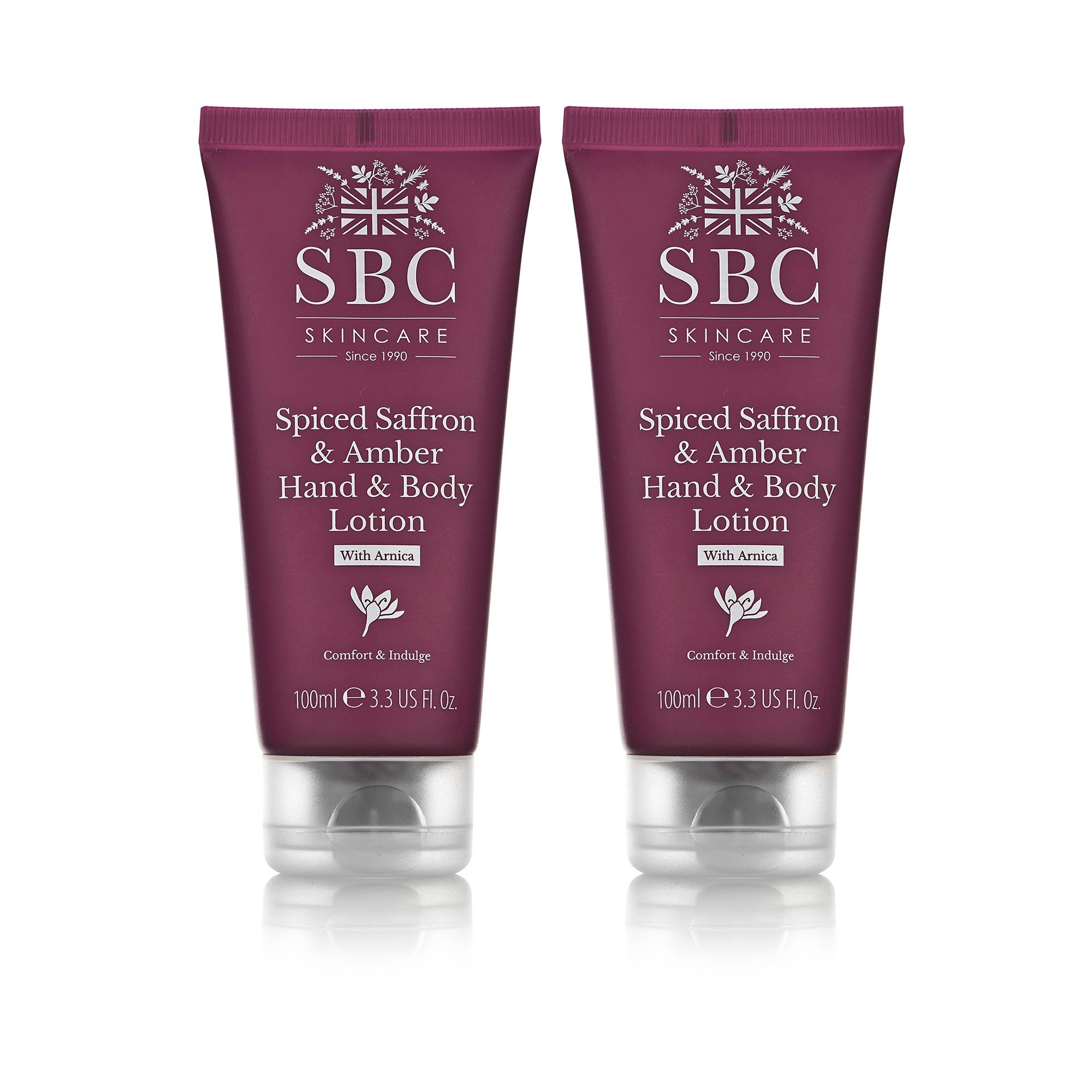 SBC Spiced Saffron Lozione idratante mani e corpo 2x100ml