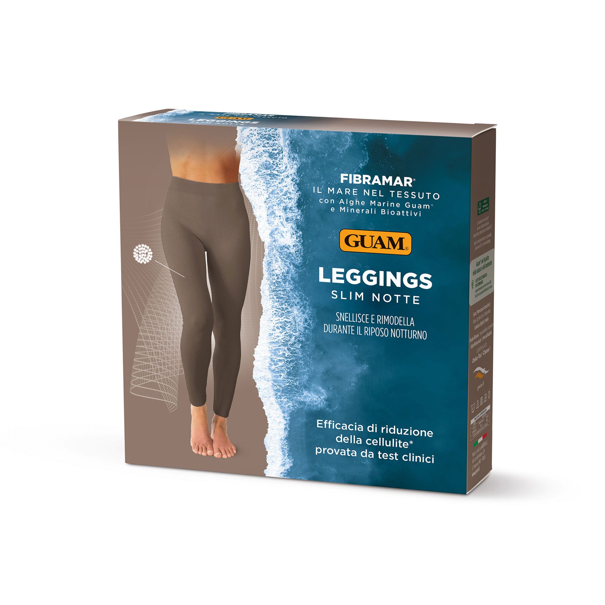Guam®
Leggings modellanti
slim notte
in fibramar