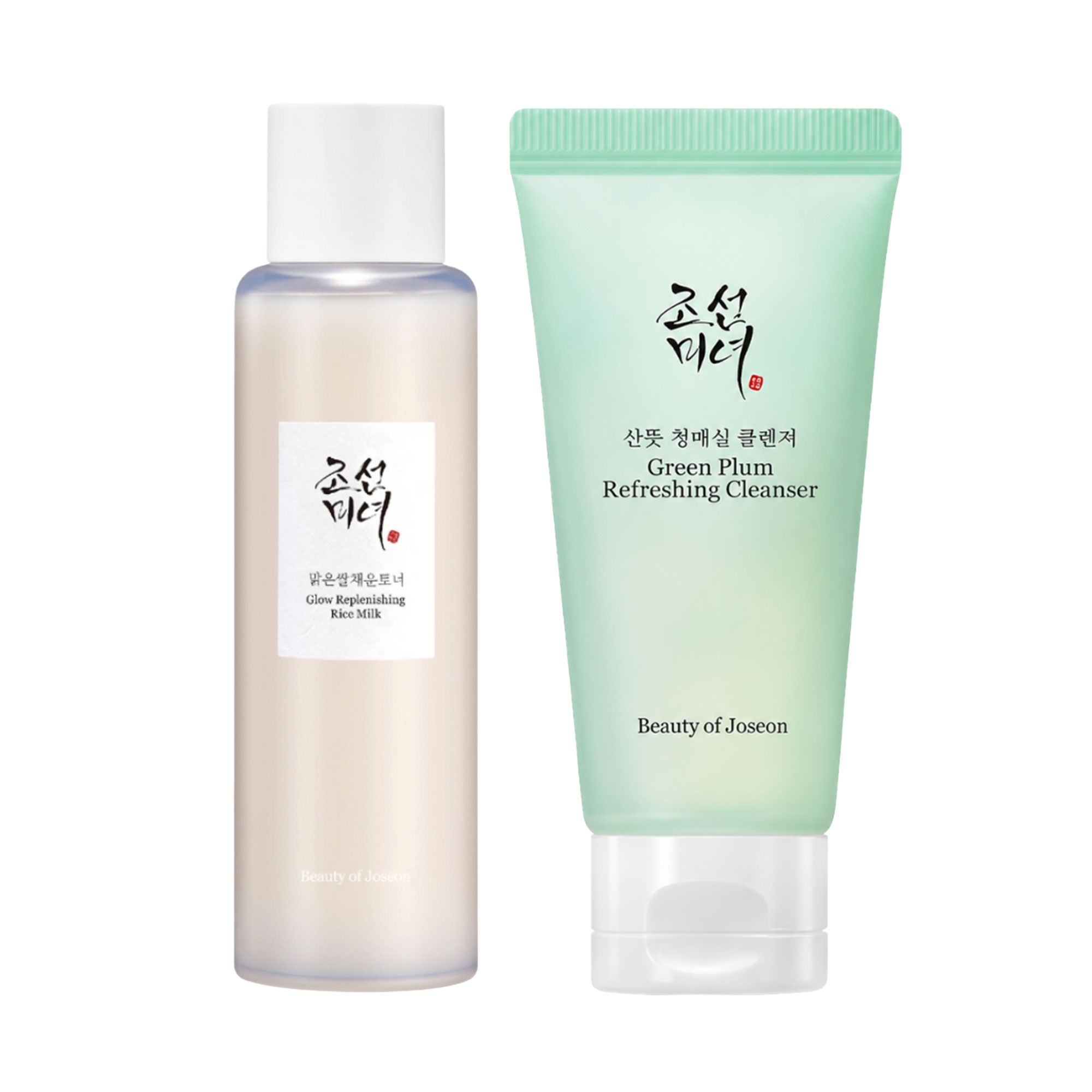 Beauty of Joseon
Duo Glow Milk (150ml)
+ Refreshing Cleanser
(20ml)