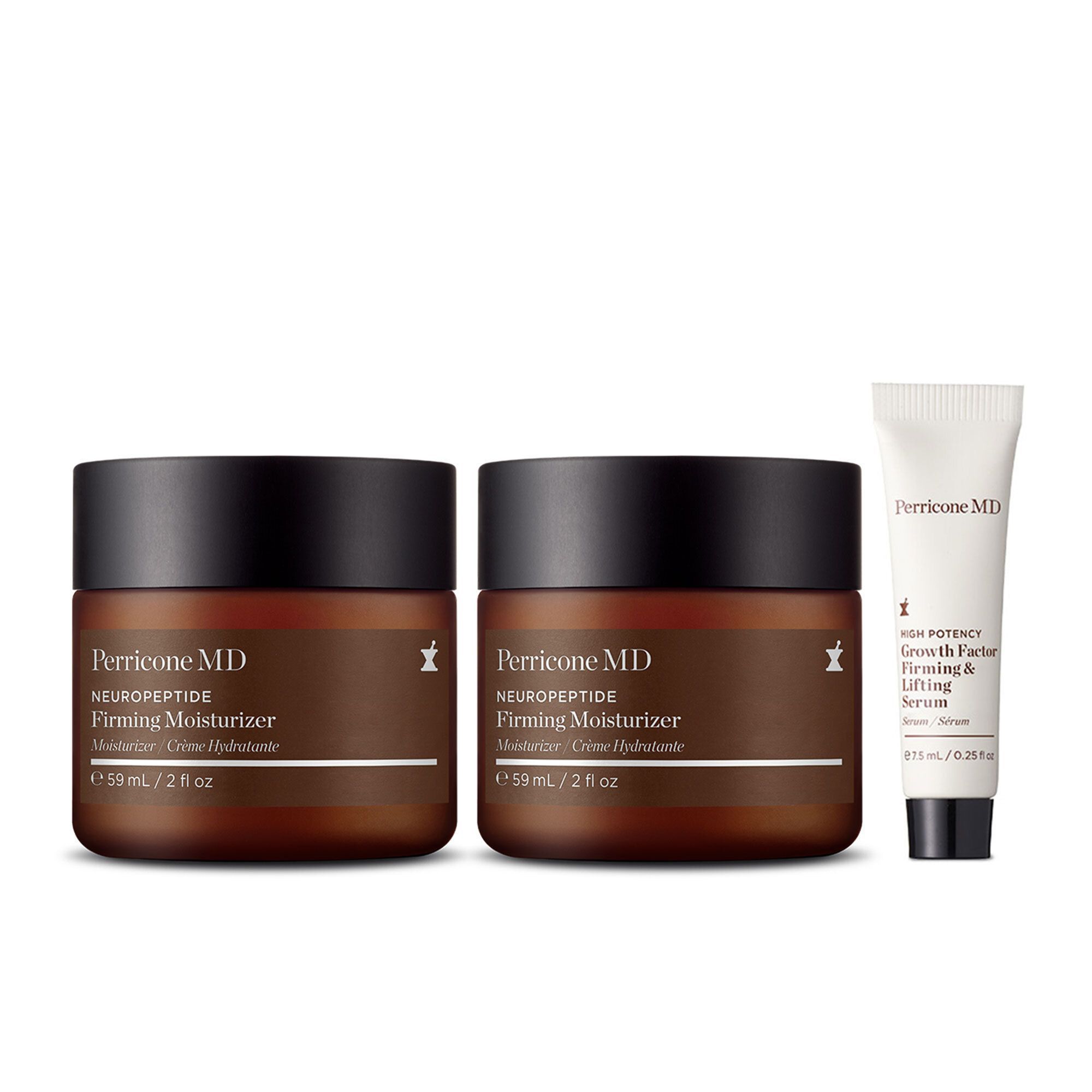 QVC Perricone MD 2 idratanti Neuropeptide + siero Firming & Lifting