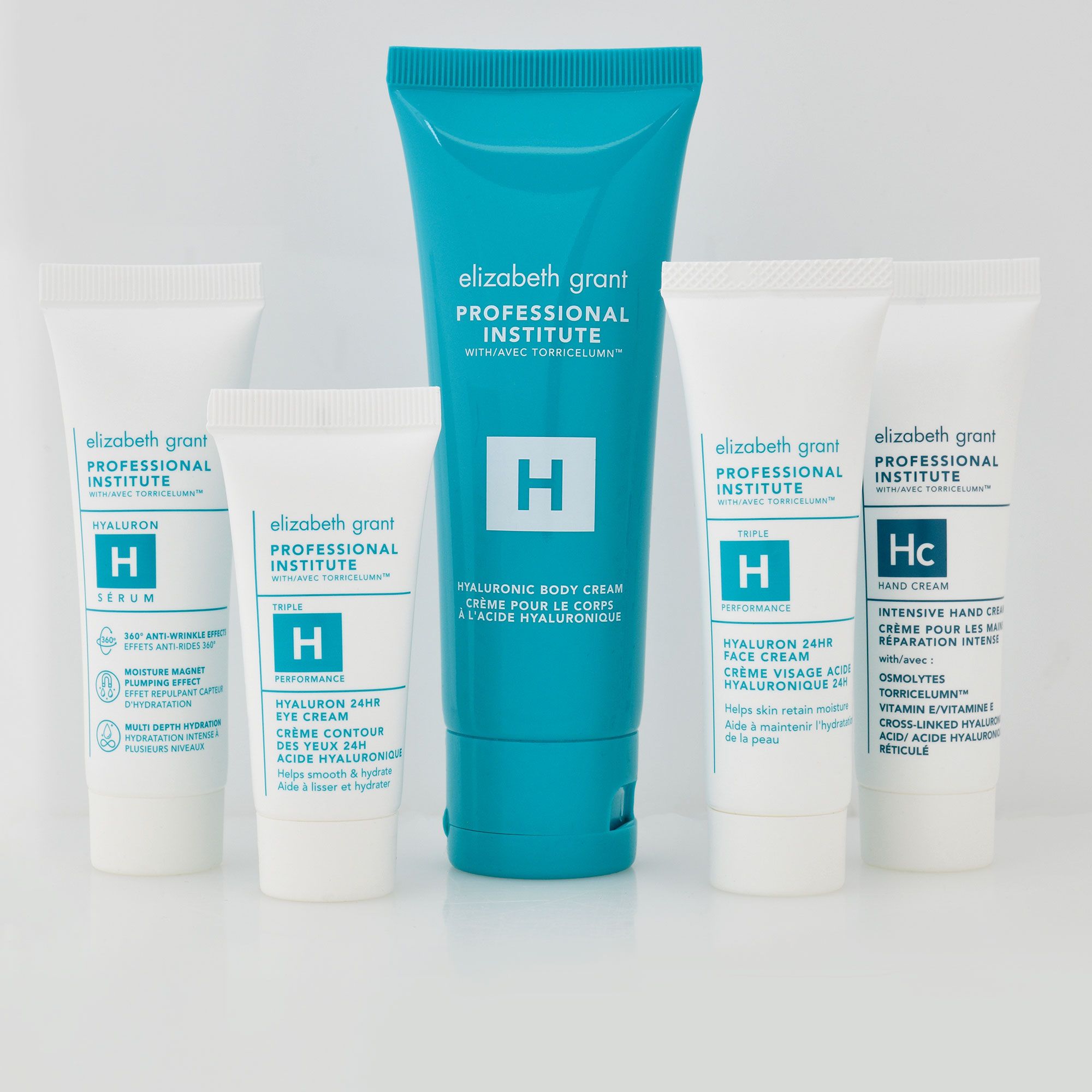 Elizabeth Grant Skincare viso e corpo Professional Institute (5pz)
