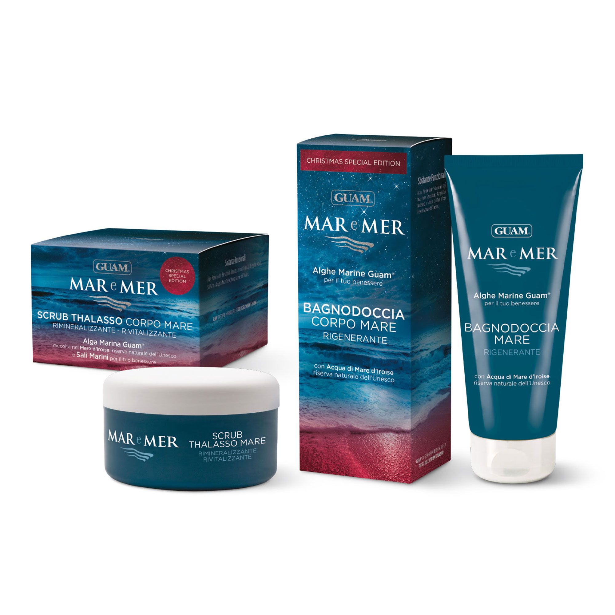 Guam®
Scrub Thalasso Mare
e bagnodoccia Mare