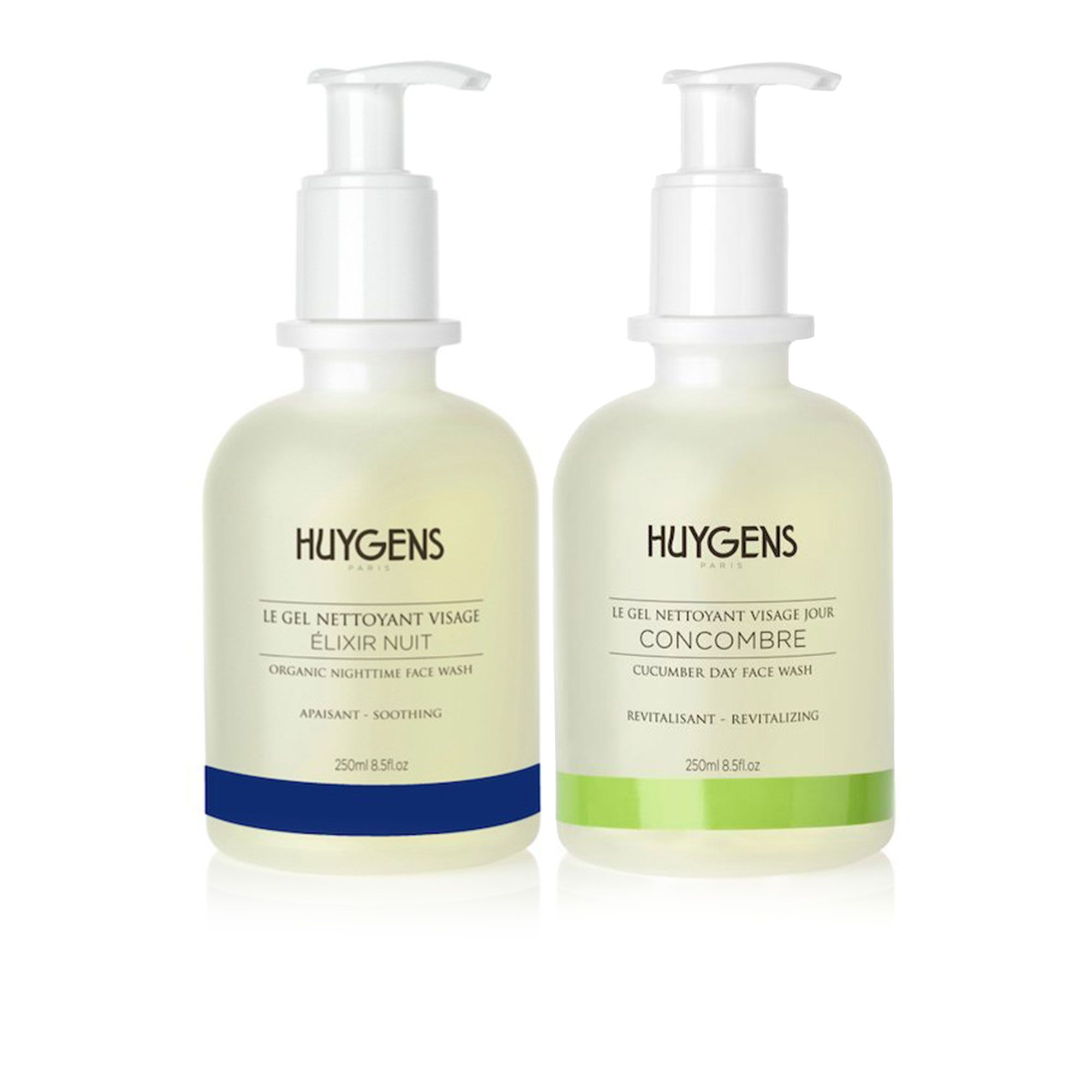 Huygens
Detergente viso
giorno Cucumber e
notte Elixir(2x250ml)