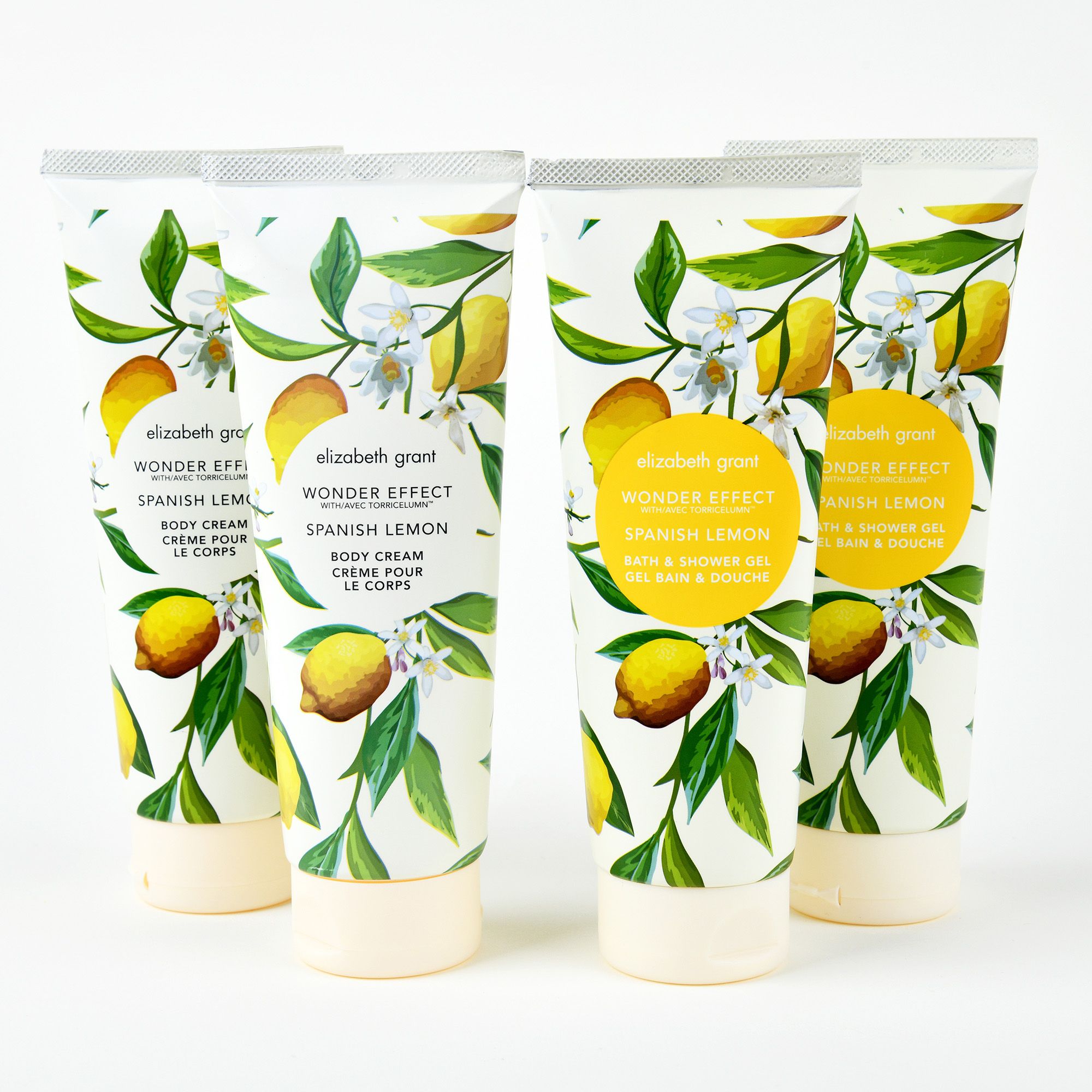 Elizabeth Grant
Bagnoschiuma 2x240ml
+crema corpo 2x240ml
Spanish Lemon