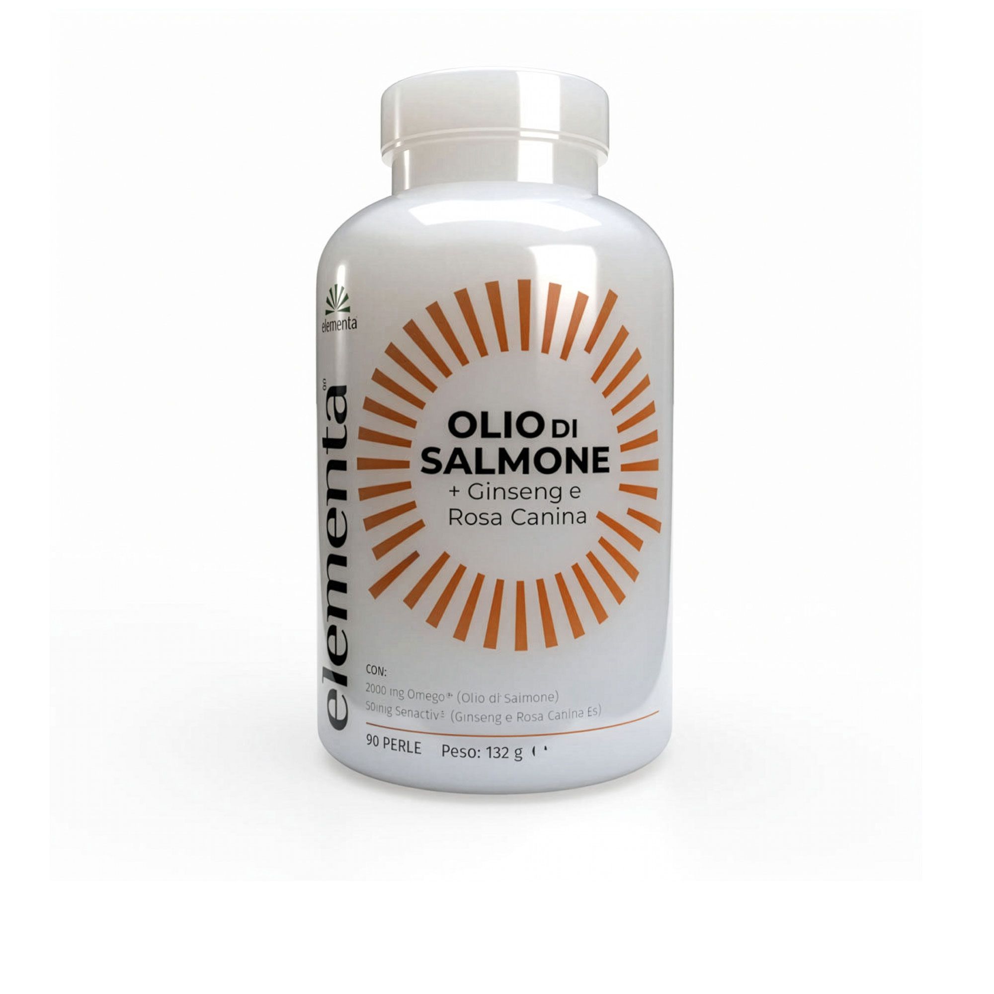 Elementa
Integratore
Olio di Salmone
(90 cps - 132 g)