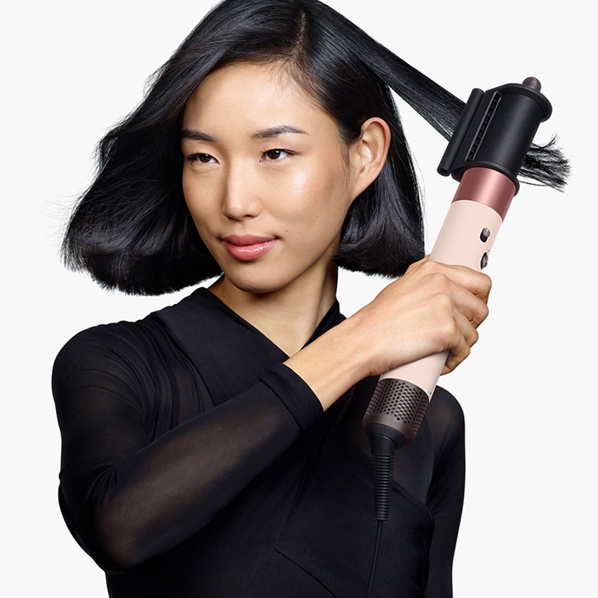 Dyson Airwrap i.d.™ styler Ceramic Pink con custodia da viaggio