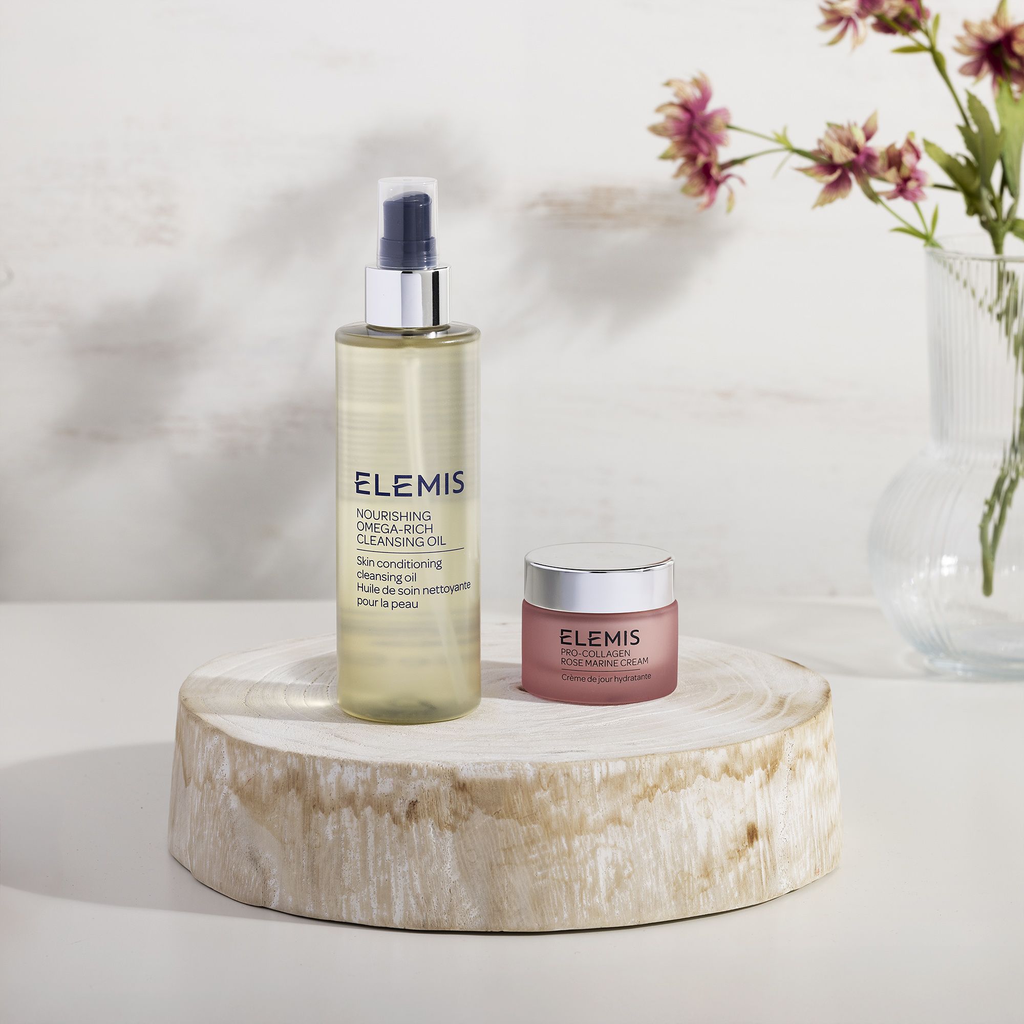 Image of Elemis Crema giorno Pro-Collagen Rose e Olio detergente061