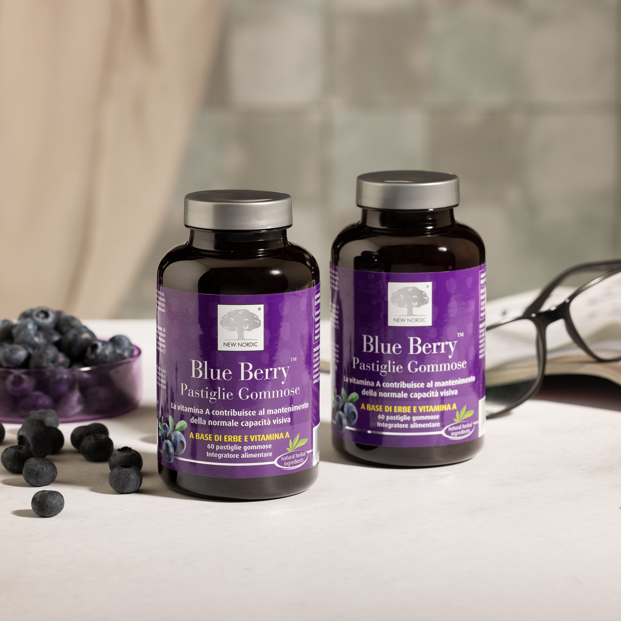 New Nordic
Blue Berry™
Integratore mirtillo
(2x60 gommose)