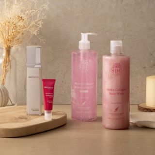 SkinSense
+SBC Crema giorno,
lip oil, bagnoschiuma
gel idratante
