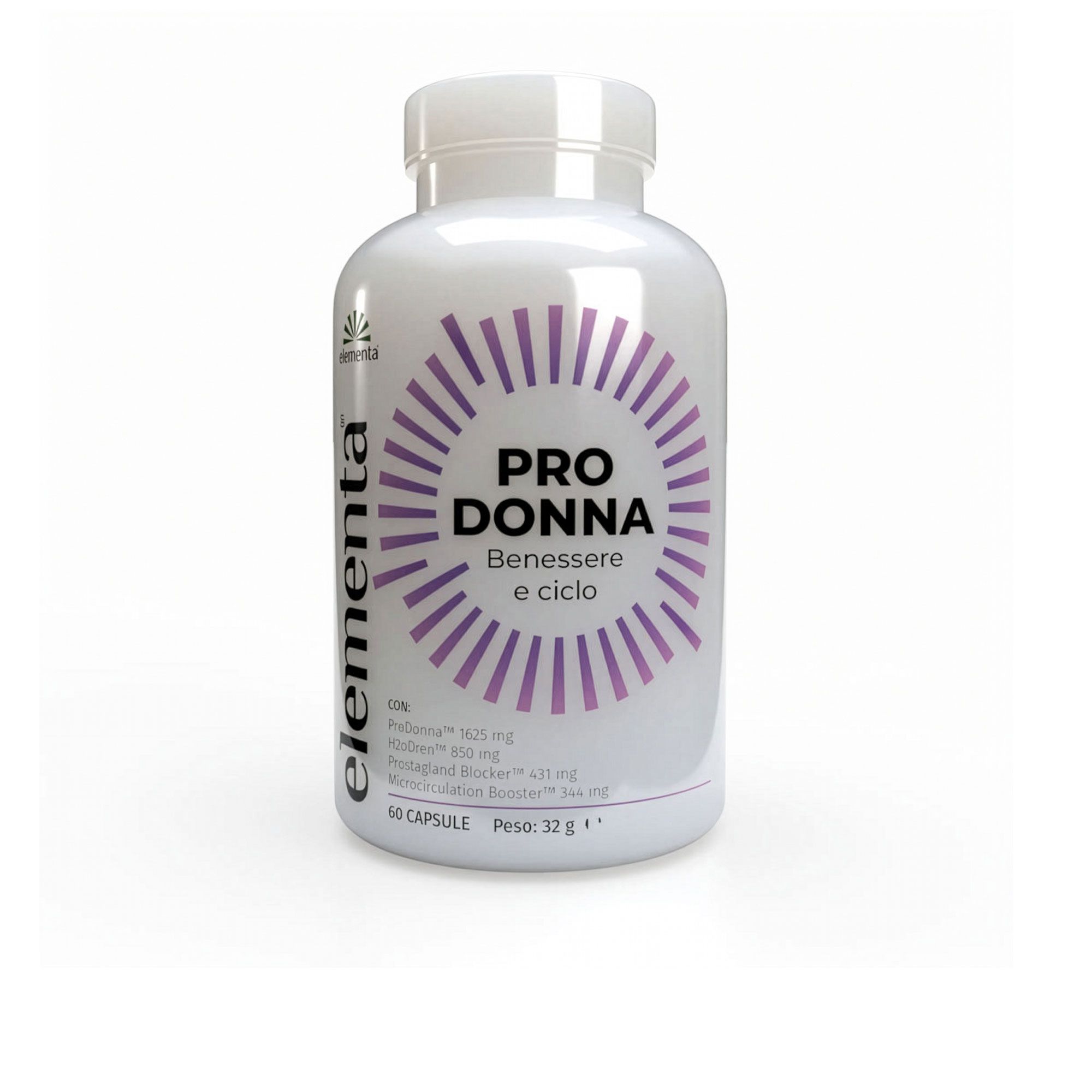 Elementa
Pro Donna 
Benessere Ciclo
integratore (60cps)