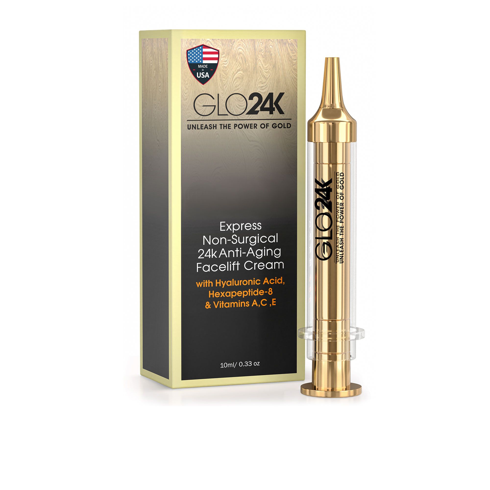 Glo24K
Crema lifting
Express Non-Surgical
Anti-Aging (10ml)