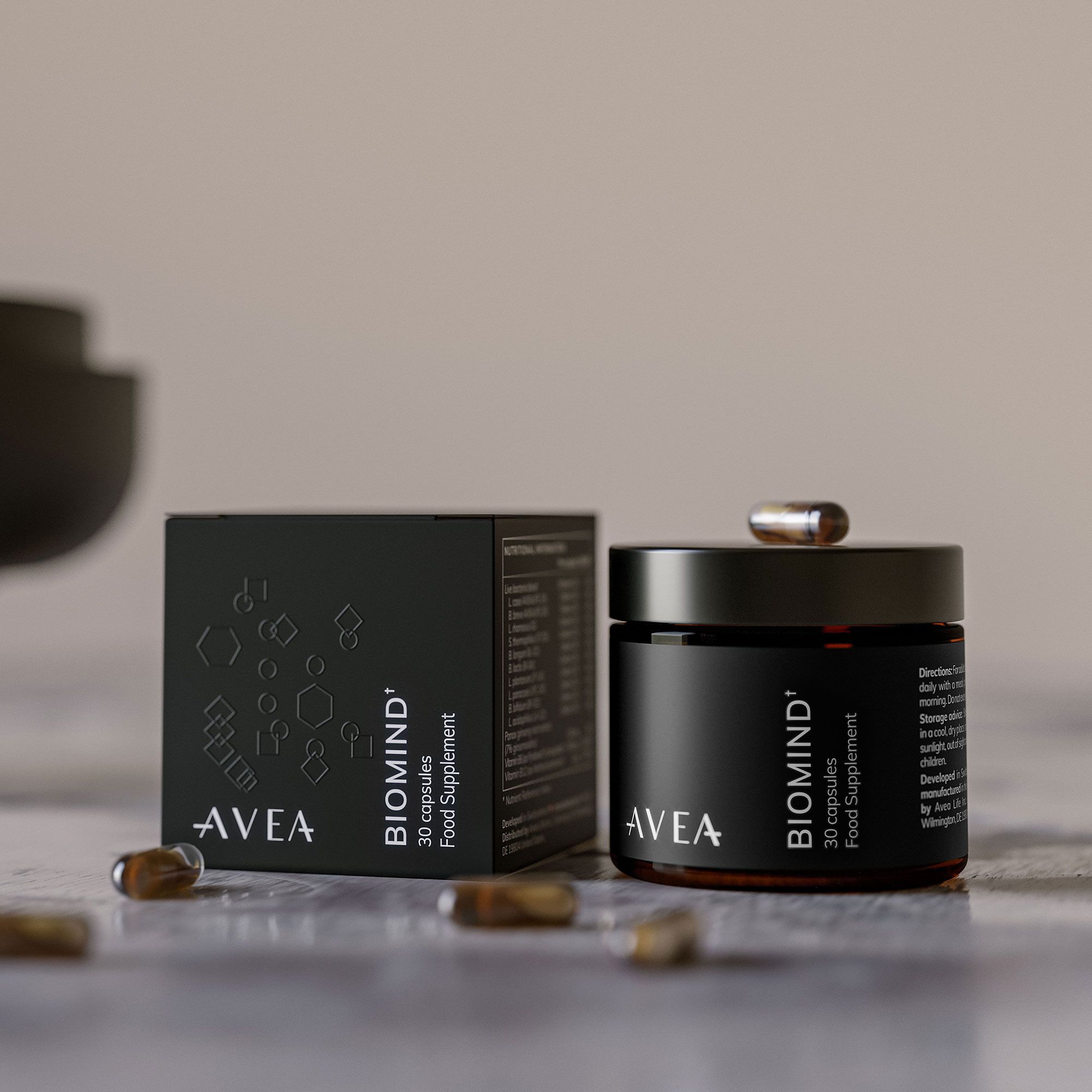 AVEA®
Biomind integratore
con gingseng e
vitamine (30cps)