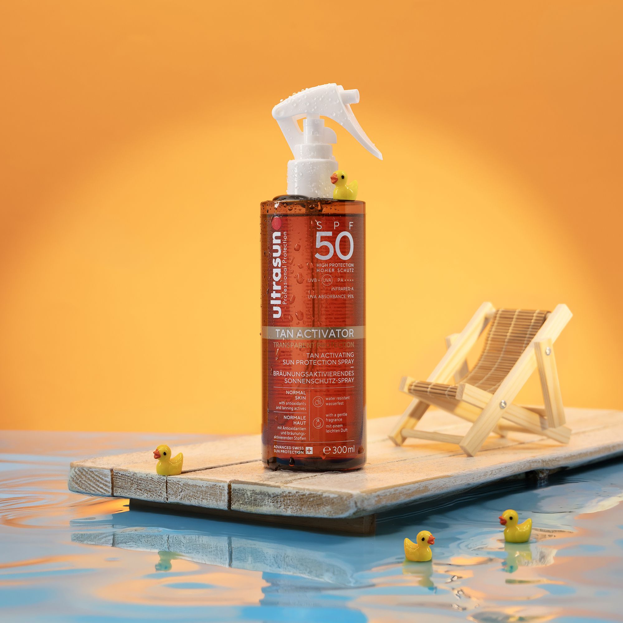 Ultrasun
Solare trasparente
Tan Activator SPF50
(300ml)