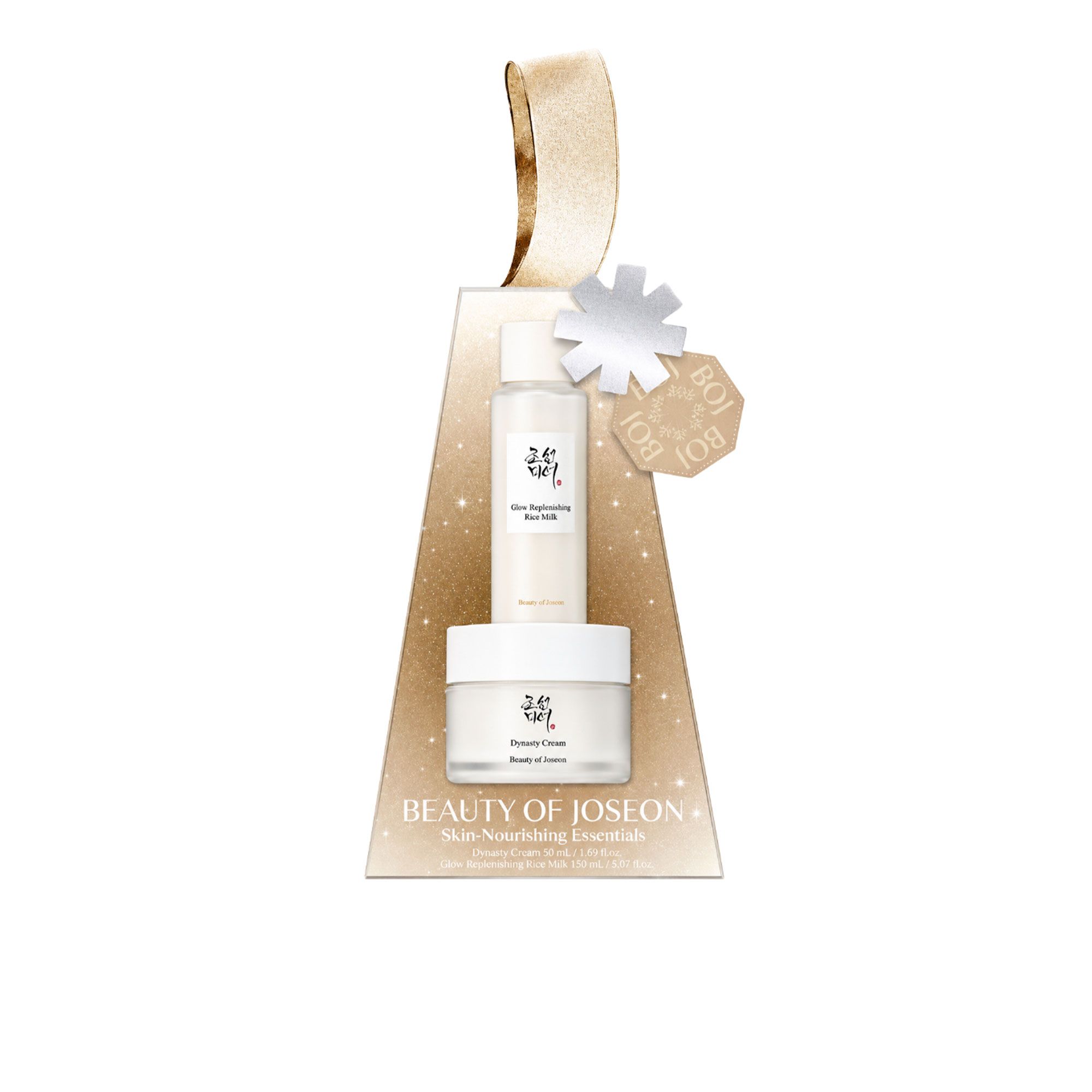 Beauty of Joseon
Kit con crema
viso Dynasty e tonico
Glow Replenishing