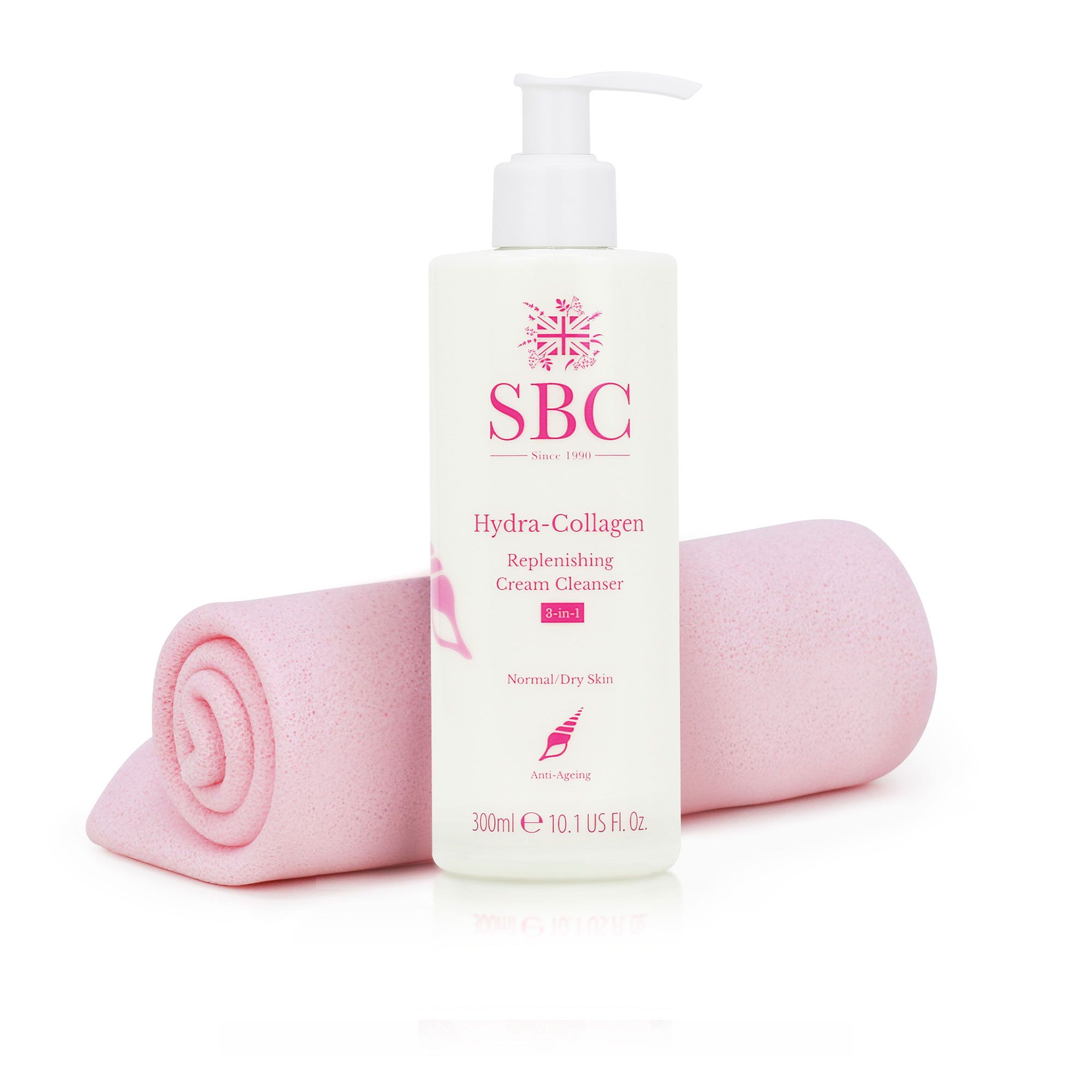 SBC
Hydra-Collagen
detergente cremoso
(300ml) con panno