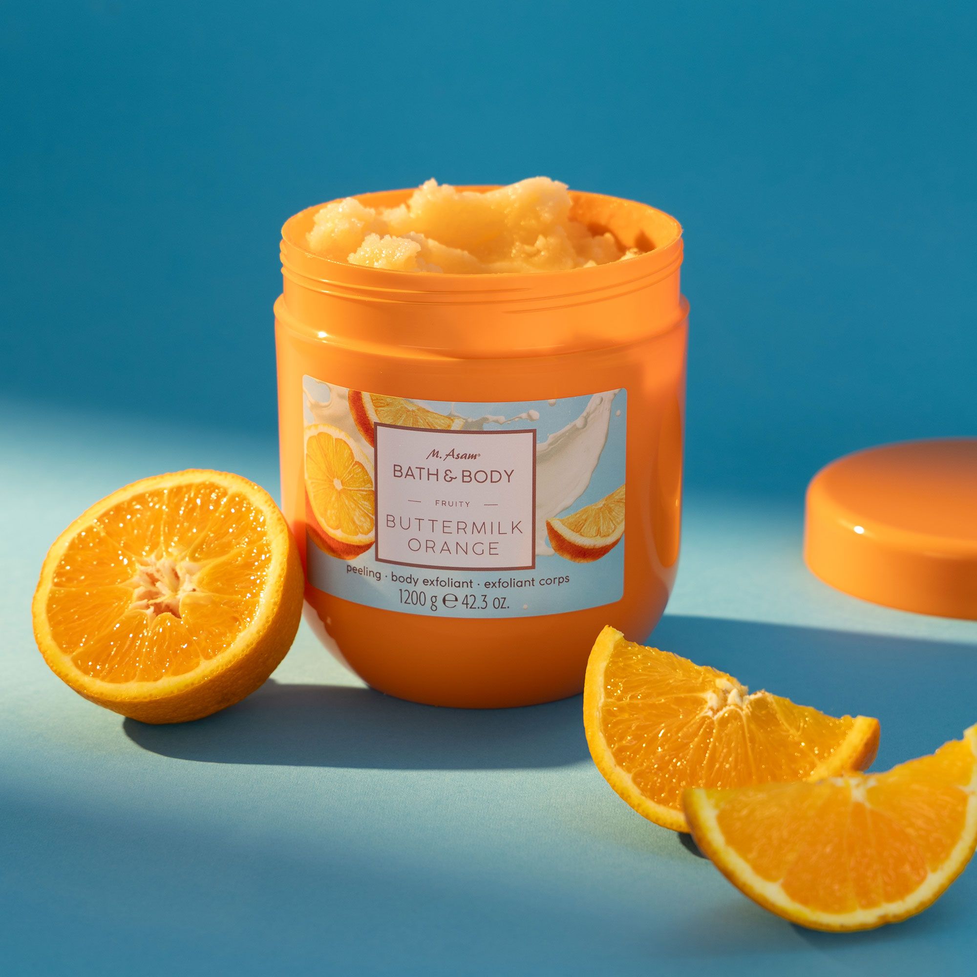 M. Asam
Scrub corpo
Buttermilk Orange
(1200 g)