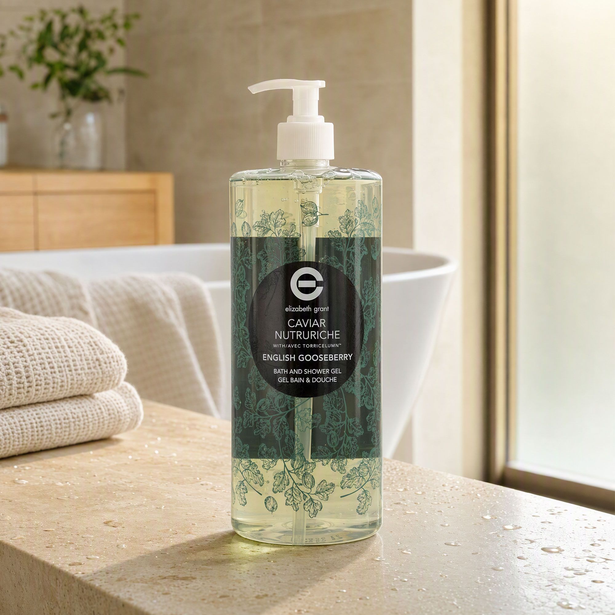 Elizabeth Grant
Gel bagno doccia 
Caviar Nutruriche
Gooseberry (980ml)