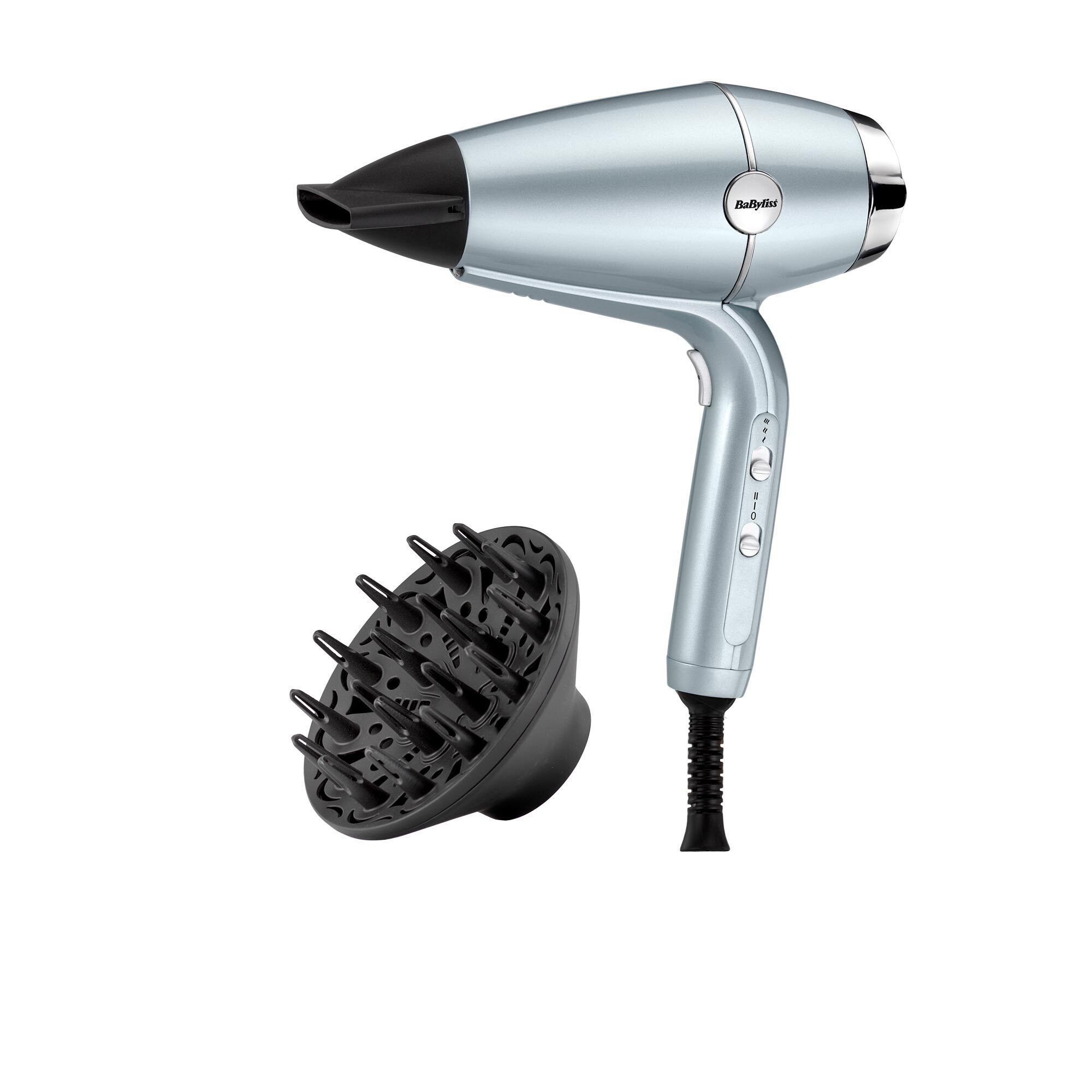 QVC Babyliss Hydro Fusion Asciugacapelli agli ioni con diffusore