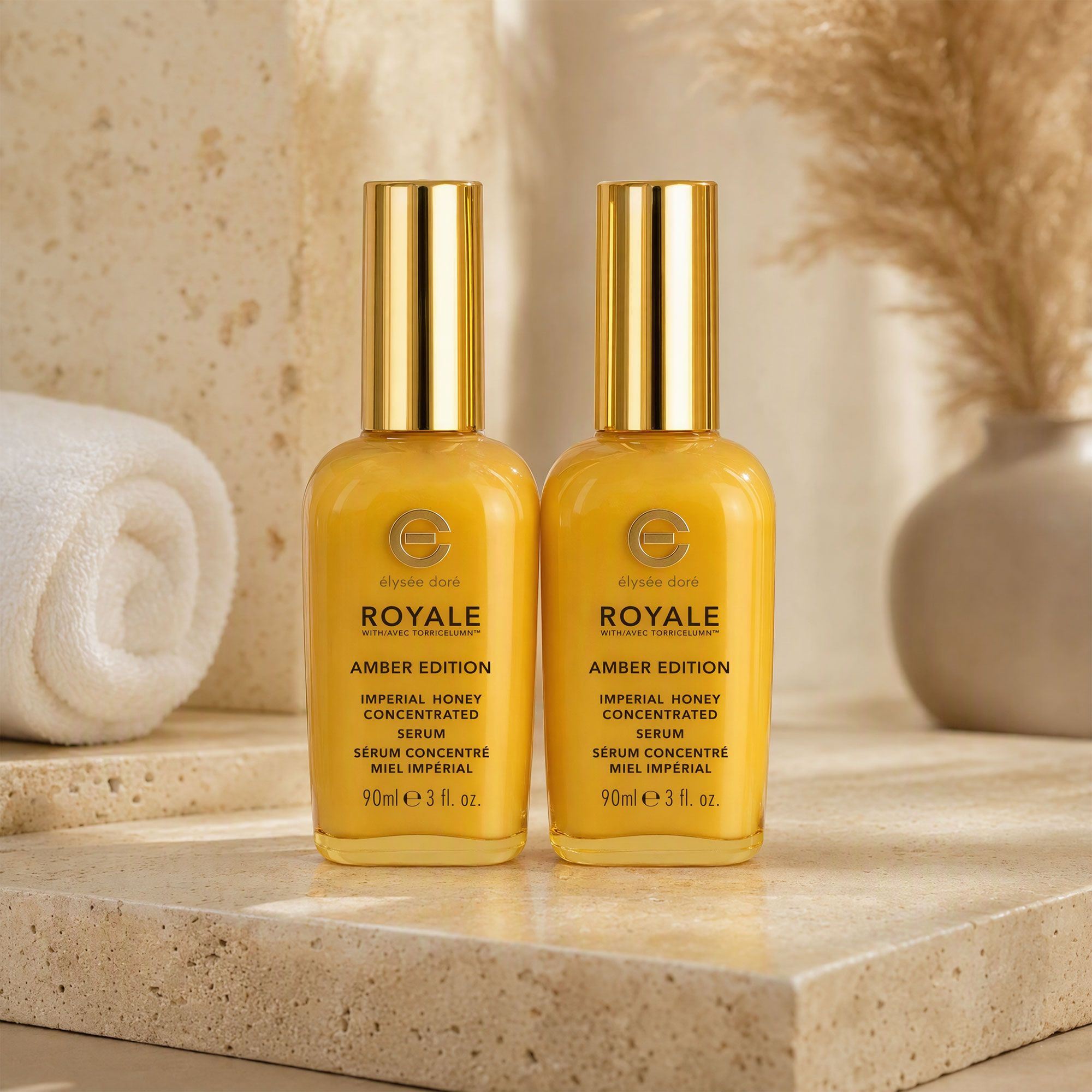 Elizabeth Grant
Royale Honey
Concentrated Serum
With Amber Duo
