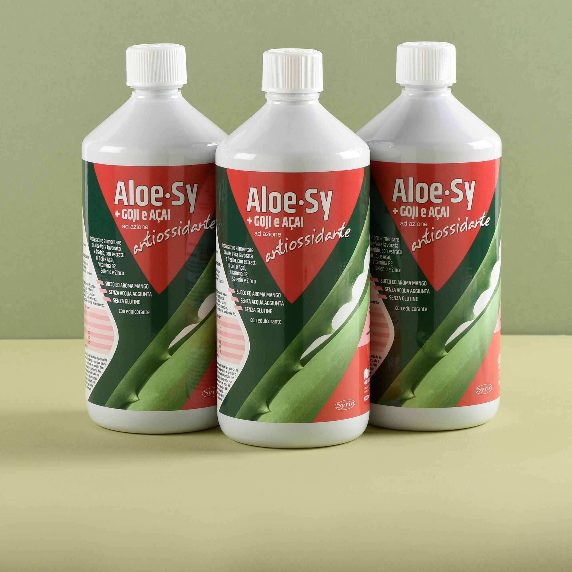 QVC Syrio 3 integratori alimentari succo di Aloe Vera