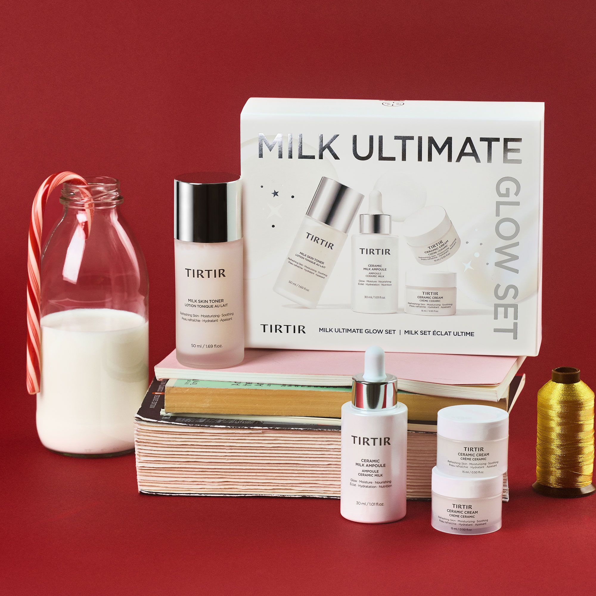 TIRTIR
Kit Glow: tonico 50ml
+ Ampoule 30ml
+ Crema 2x15ml