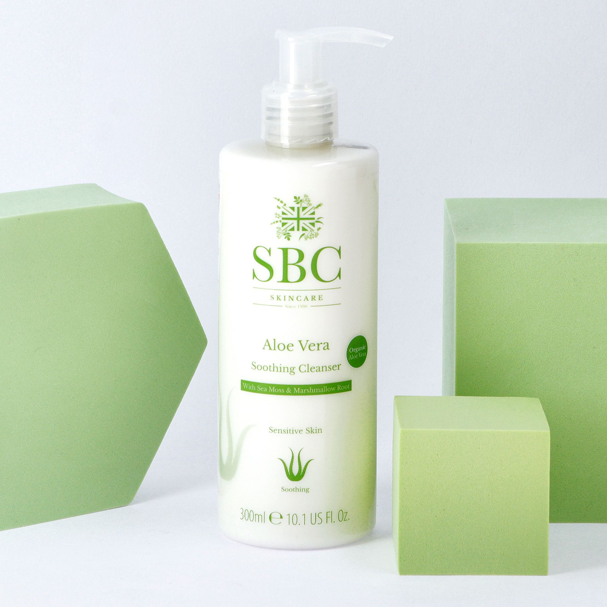 SBC
Aloe Vera Soothing
Cream Cleanser
300ml