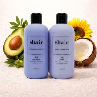 Shair
Shampoo e maschera
Violet Diamond
capelli ricci 2x250ml