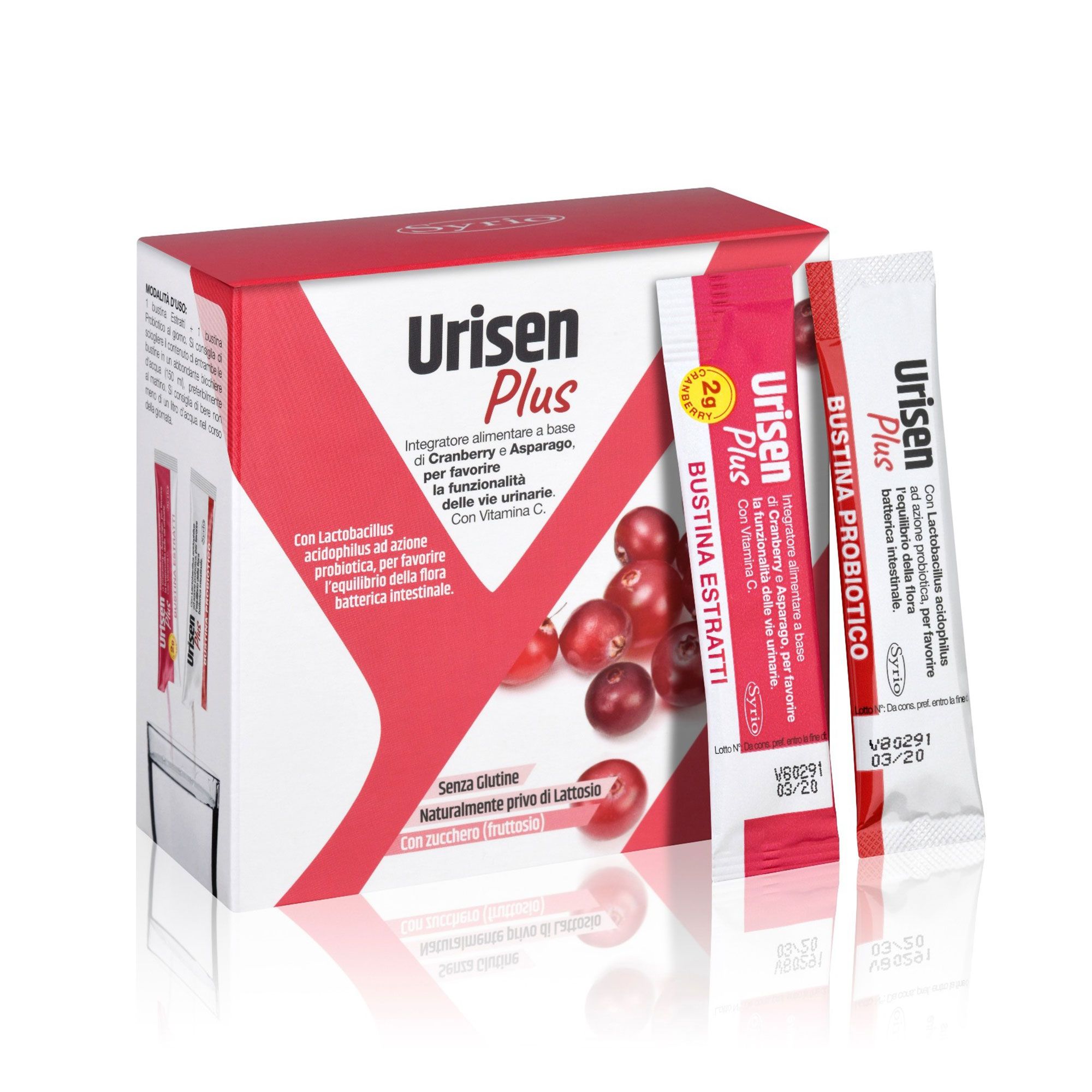 Syrio
Urisen Plus
integratore
(7+7 bustine)