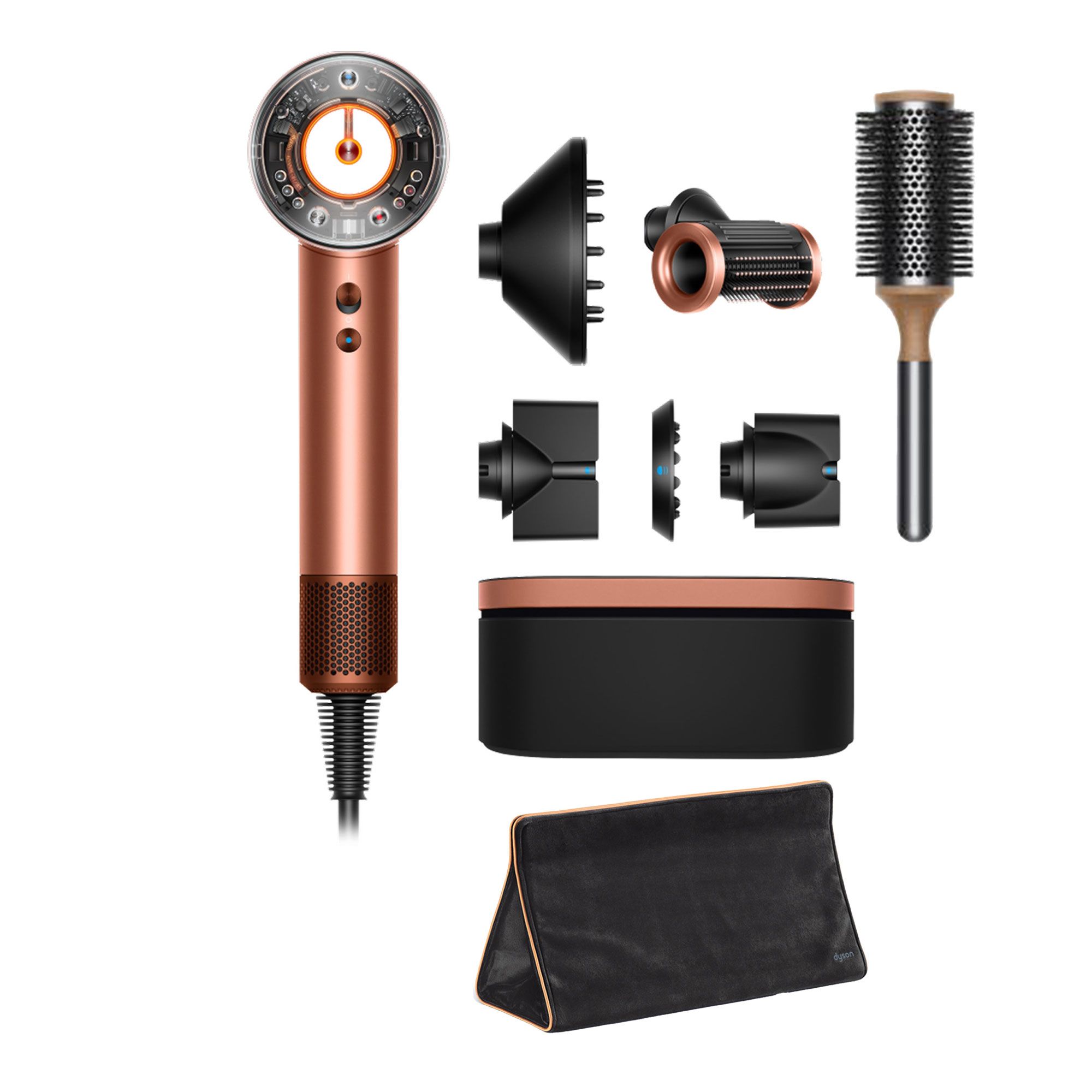Dyson
Supersonic Nural™
asciugacapelli Amber
Silk con accessori